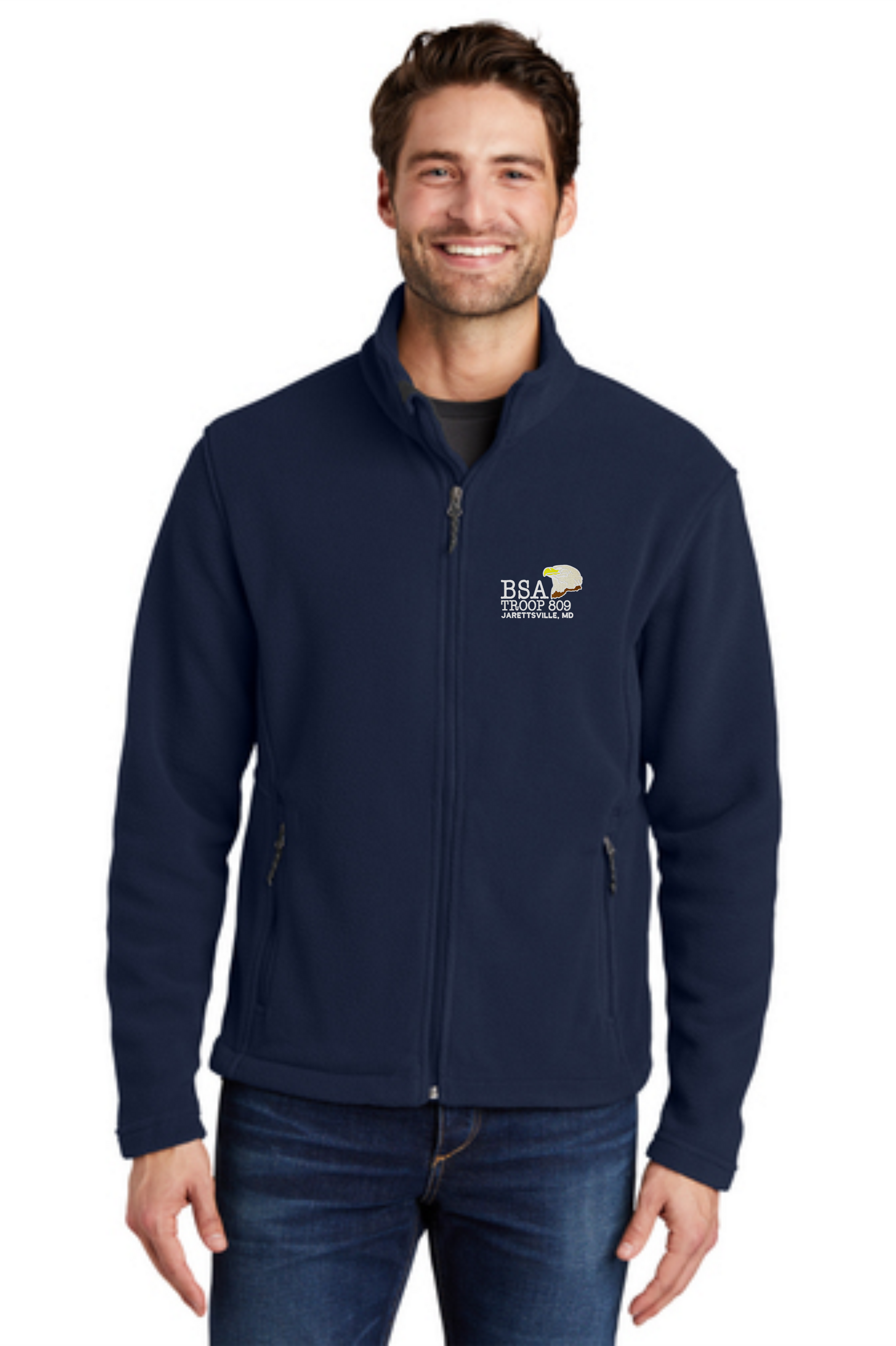 Troop 809B Port Authority Fleece Jacket (E)