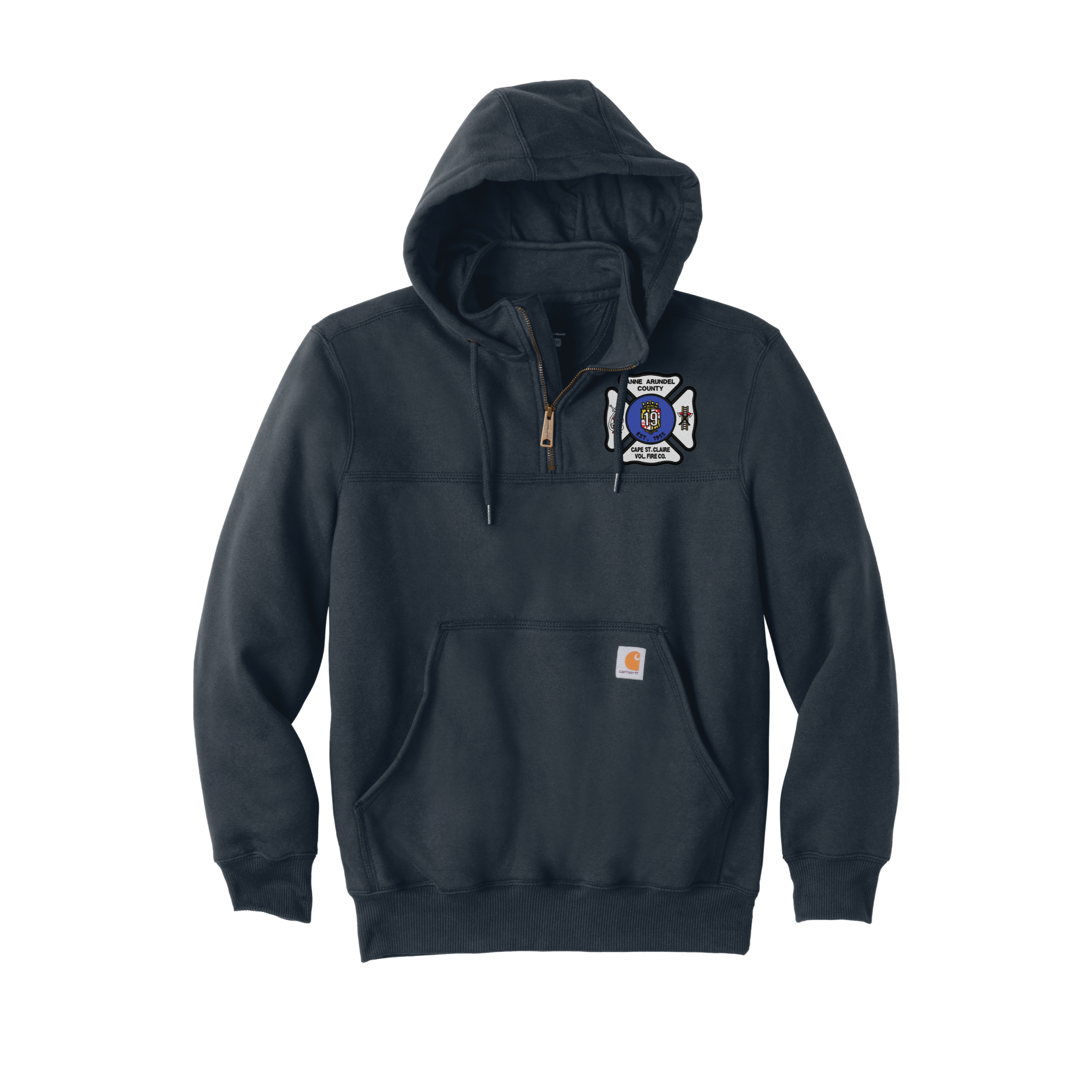CSC Carhartt 1/4 zip w/Hood (E)