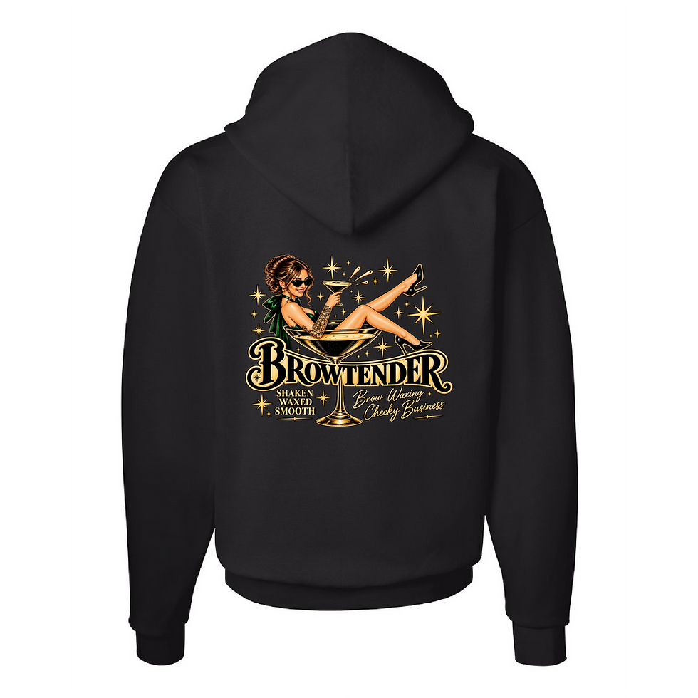 Thumbnail: TBT Hanes Unisex EcoSmart® Full-Zip Hooded Sweatshirt #2 (DTF)