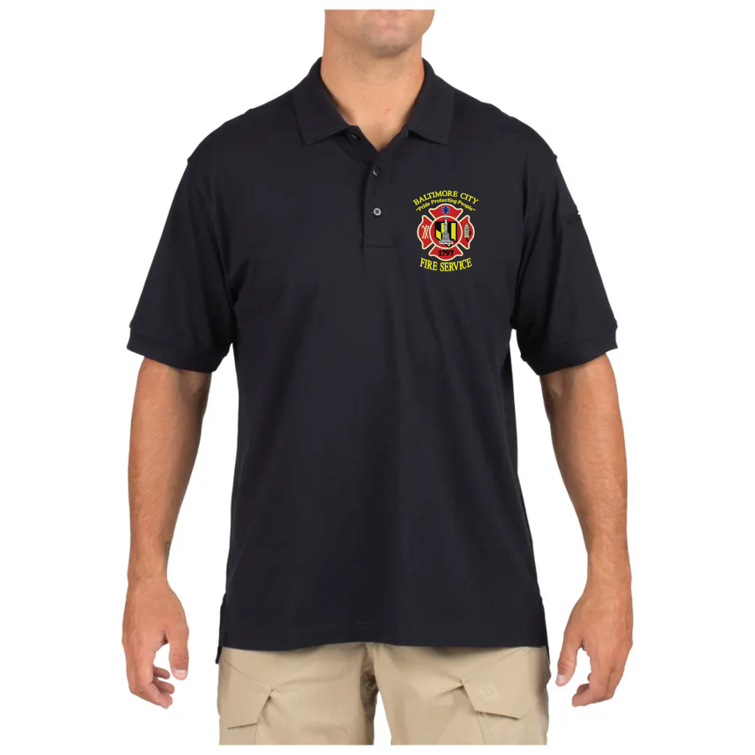 BCFD 5.11 Tactical Polo (E/SP)