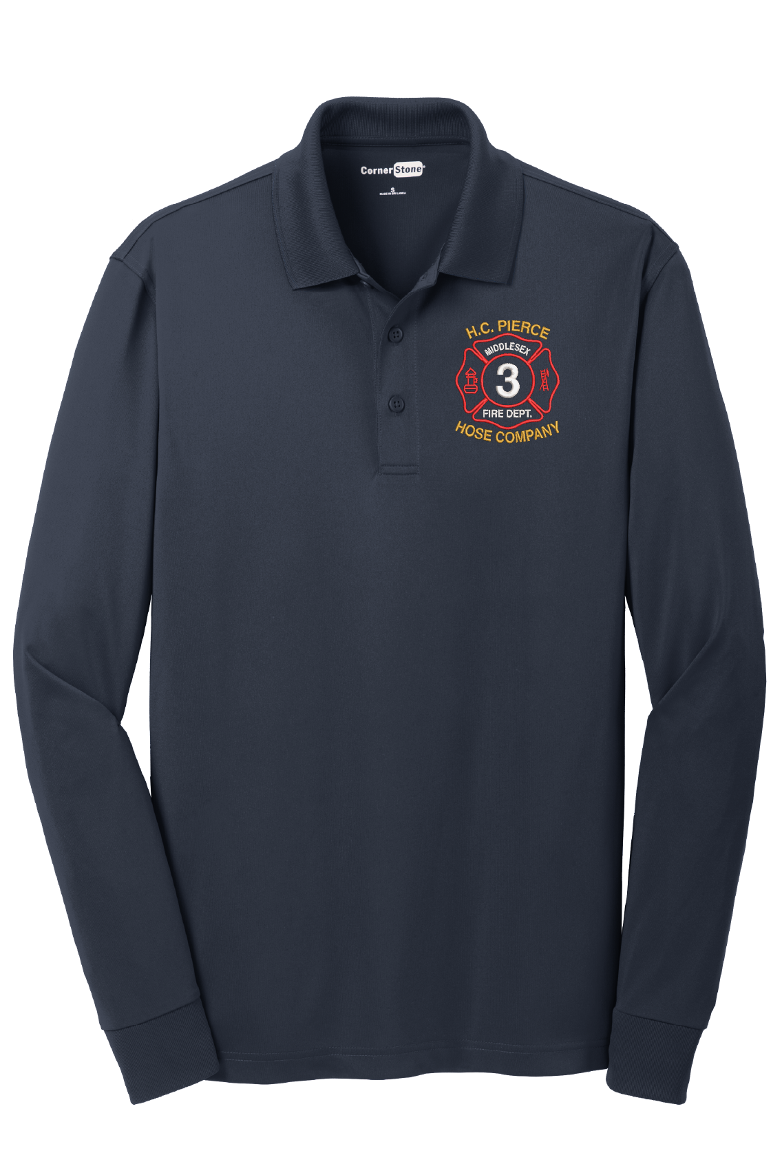 HCP Cornerstone Long Sleeve Polo - Non-Tactical (E)