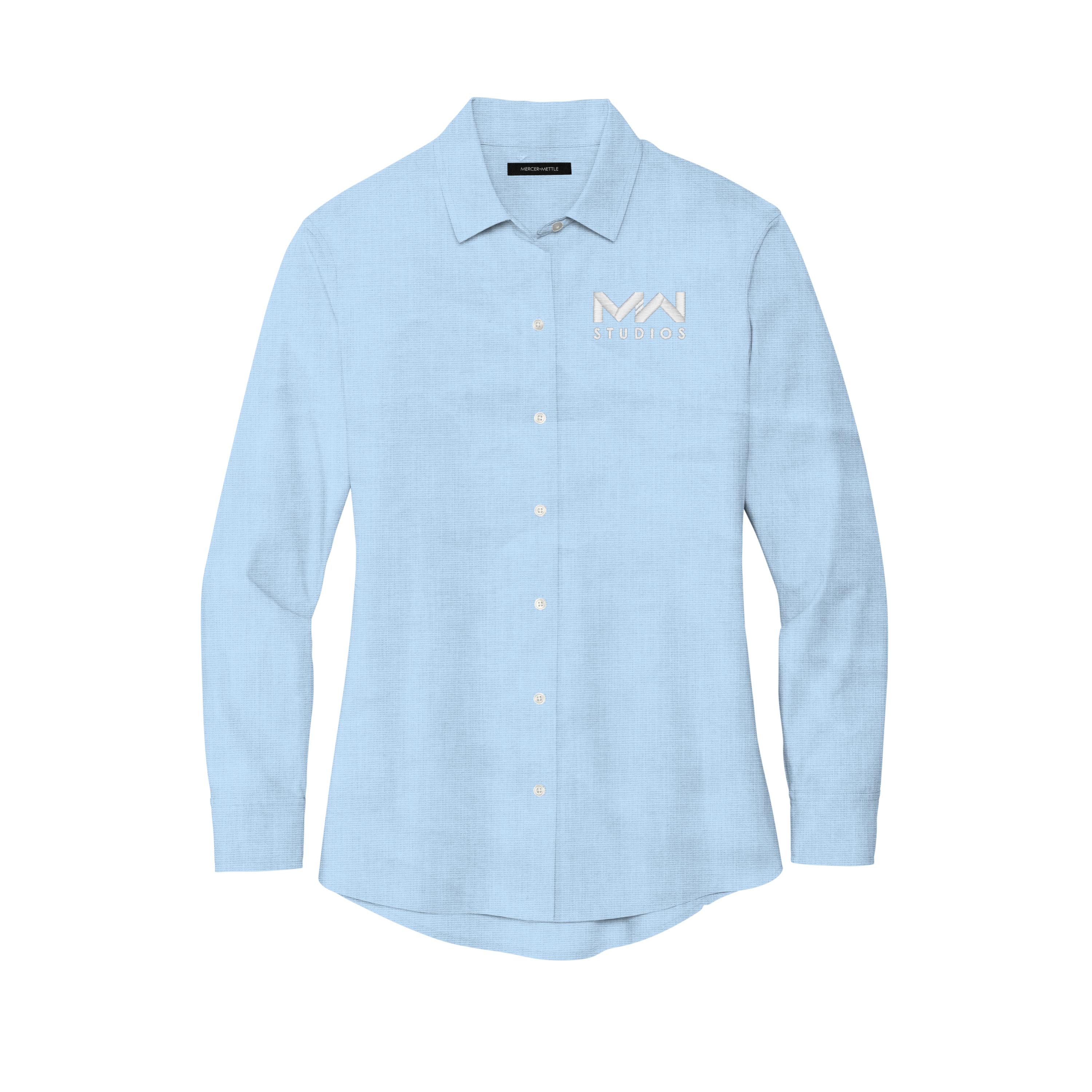 MWS Mercer+Mettle® Women’s Long Sleeve Stretch Woven Shirt D#2 (E)