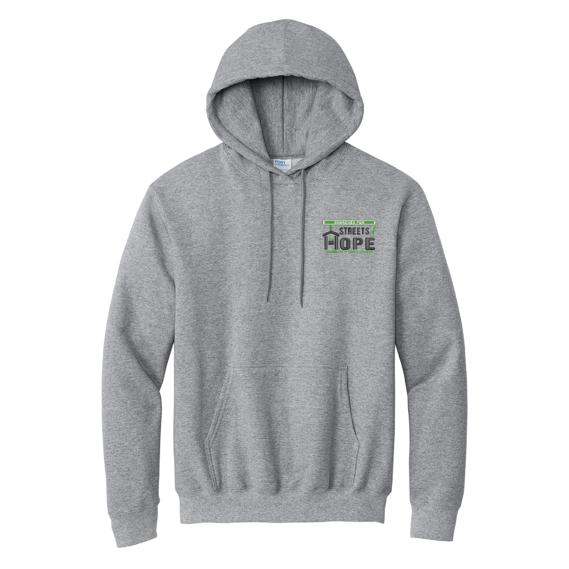 Streets of Hope Port and Company Pullover Hoodie (DTG)