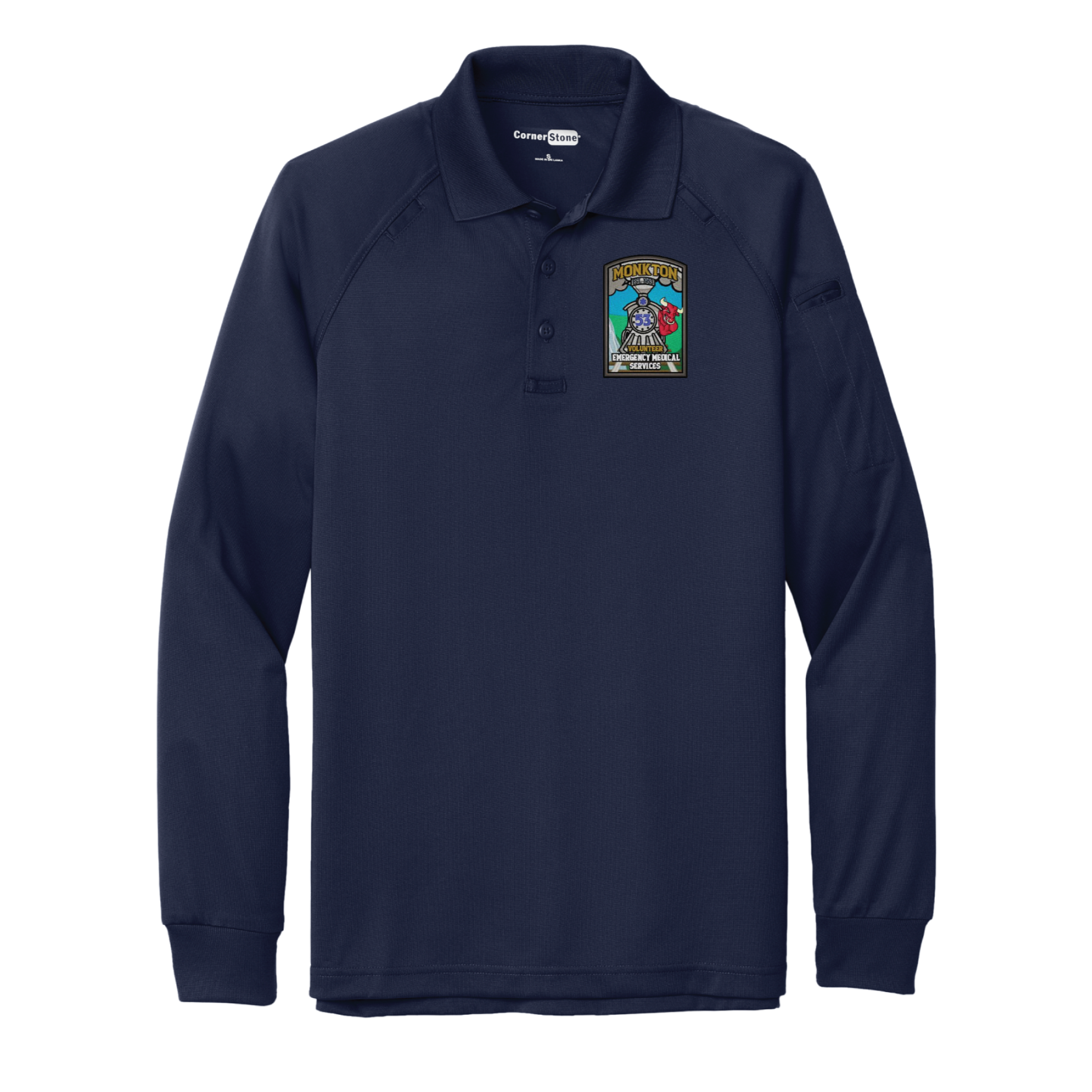 Monkton EMS Cornerstone Tactical LS Polo (E)