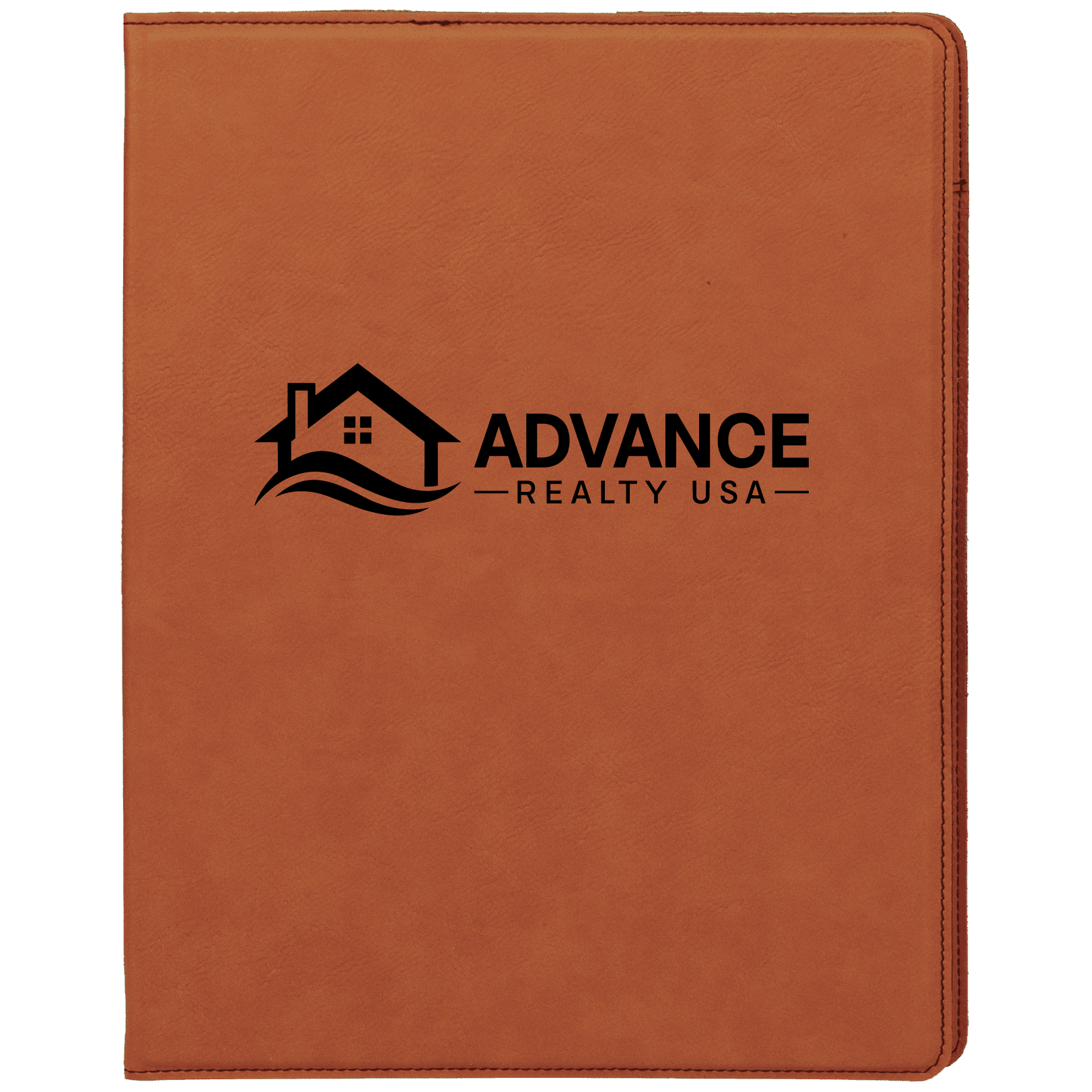 AR Rawhide Leatherette Portfolio with Notepad (L)