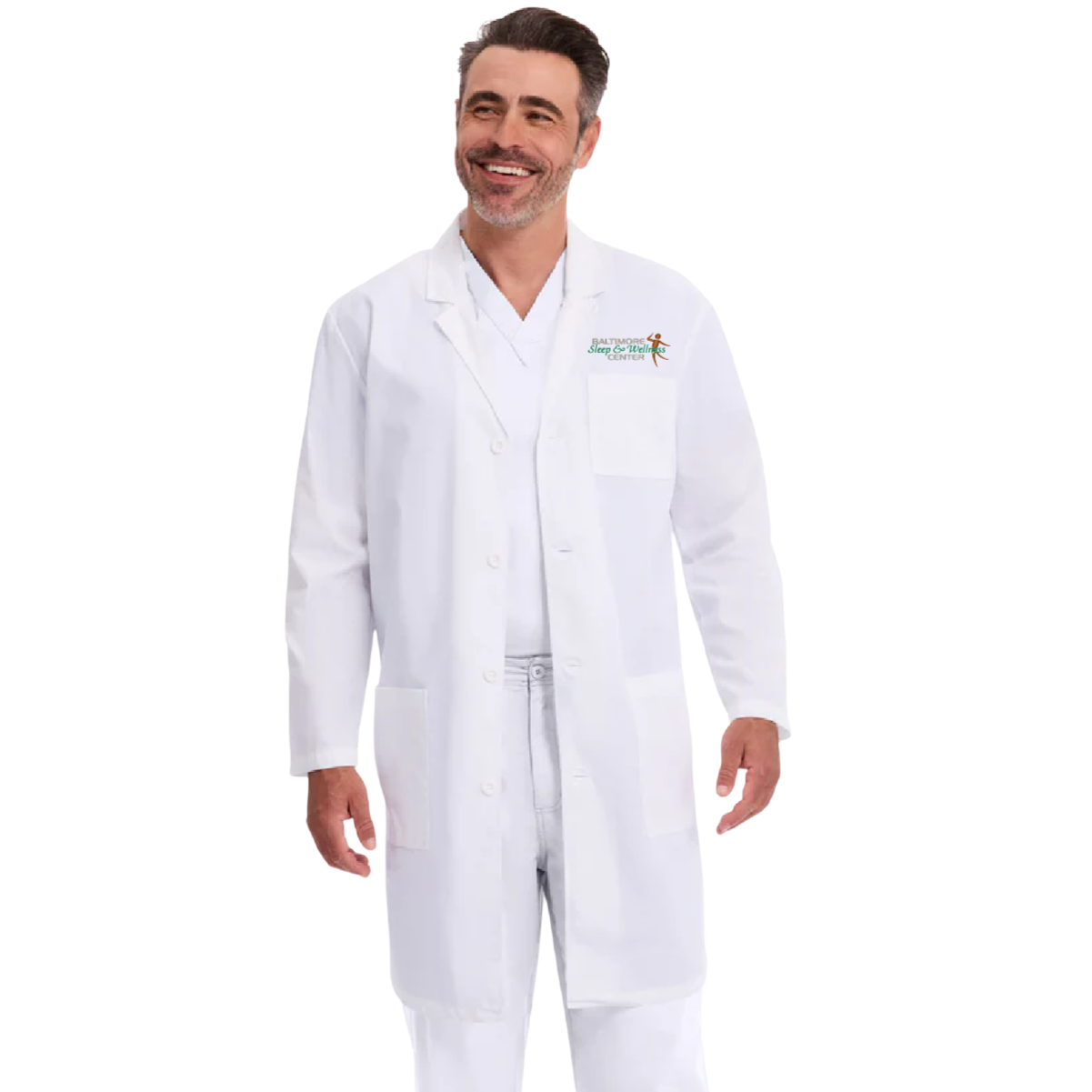 BSWC Dickies Unisex Three-Pocket 40" Full-Length Lab Coat (E)