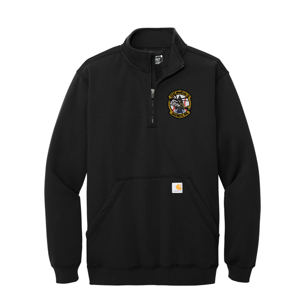 Thumbnail: STAT Carhartt® Midweight 1/4-Zip Mock Neck Sweatshirt (E)