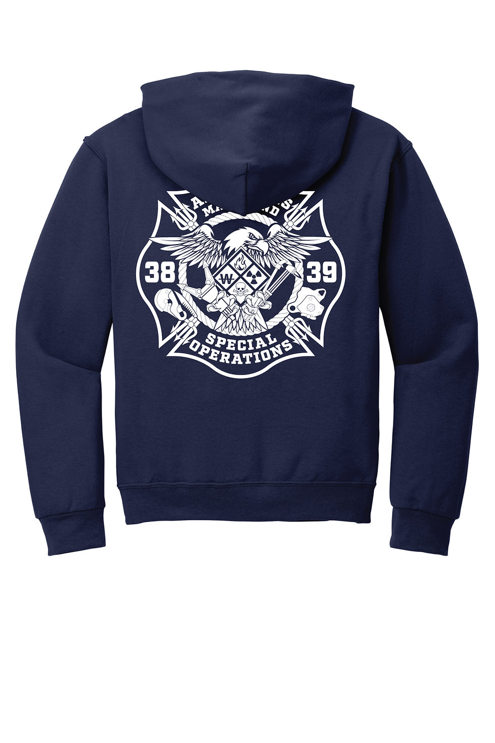 Thumbnail: Annapolis TAS 38/39 Jerzees Hoodie (SP)