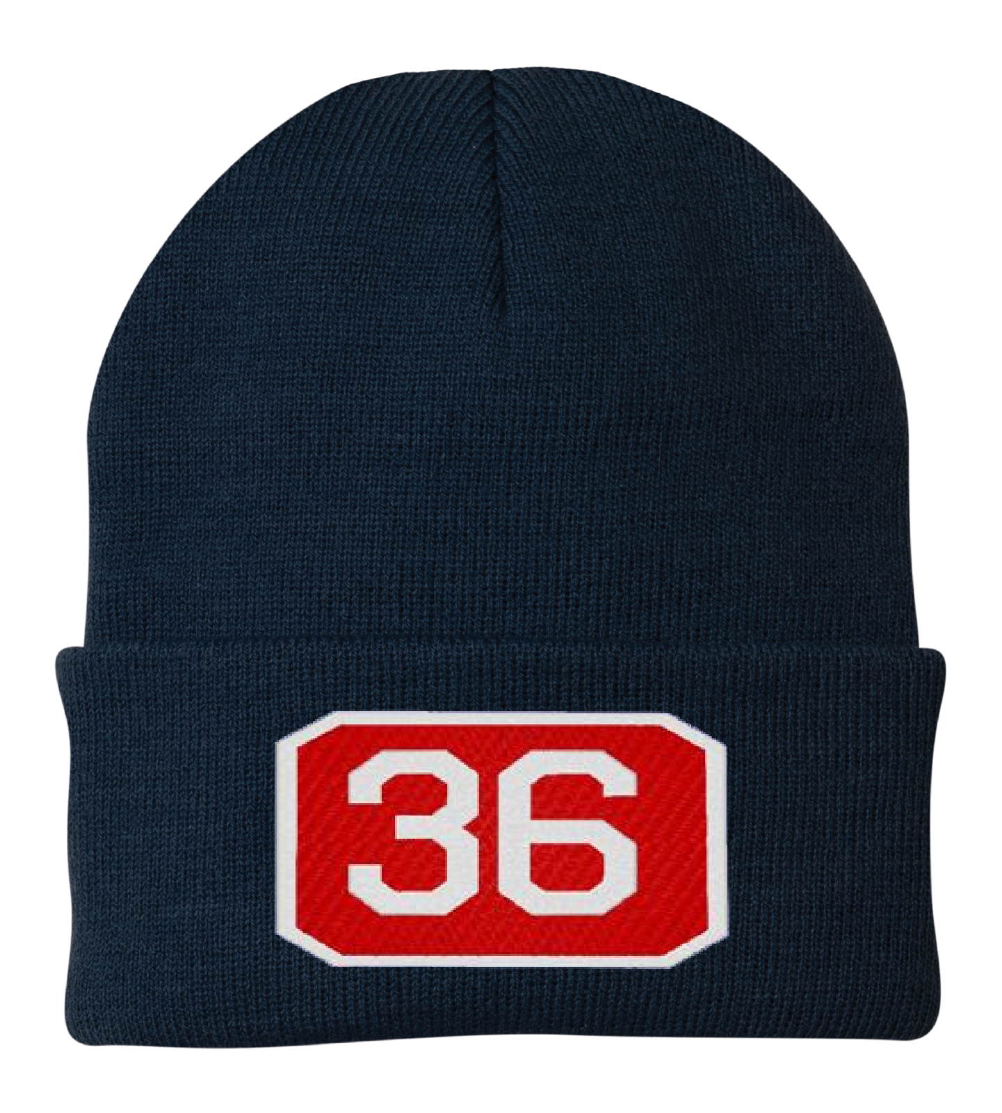 BCFD E36 Passport Patch Flip Beanie (E)