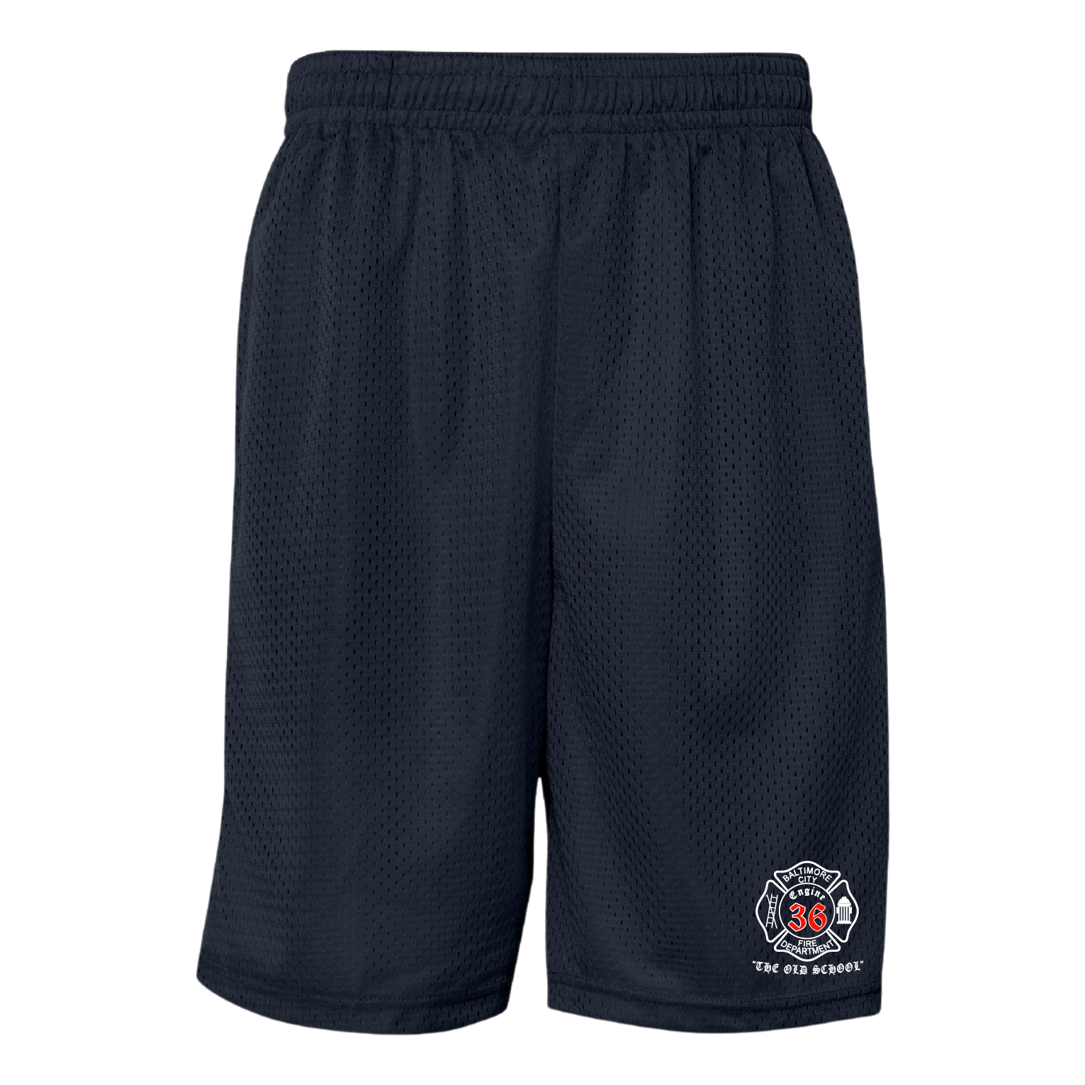 BCFD Eng36 Mesh Shorts BCFD Logo with Pockets (SP)