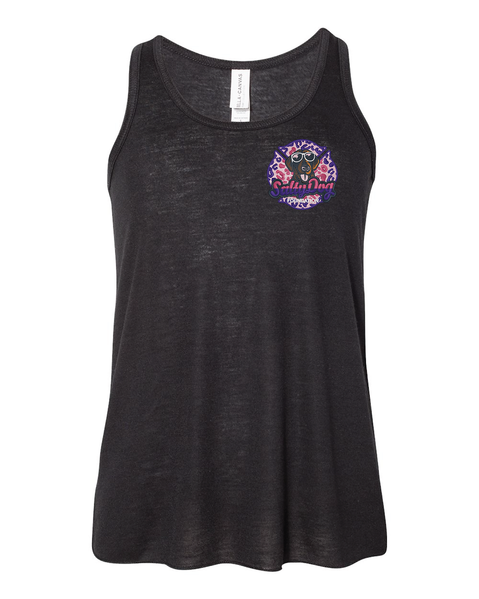 Thumbnail: SD BELLA + CANVAS Women's Flowy Racerback Tank - 8800 (E)
