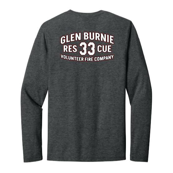 Thumbnail: GB Gildan® Ultra Cotton® "RESCUE SQUAD 33" Long Sleeve T-Shirt (DTG)