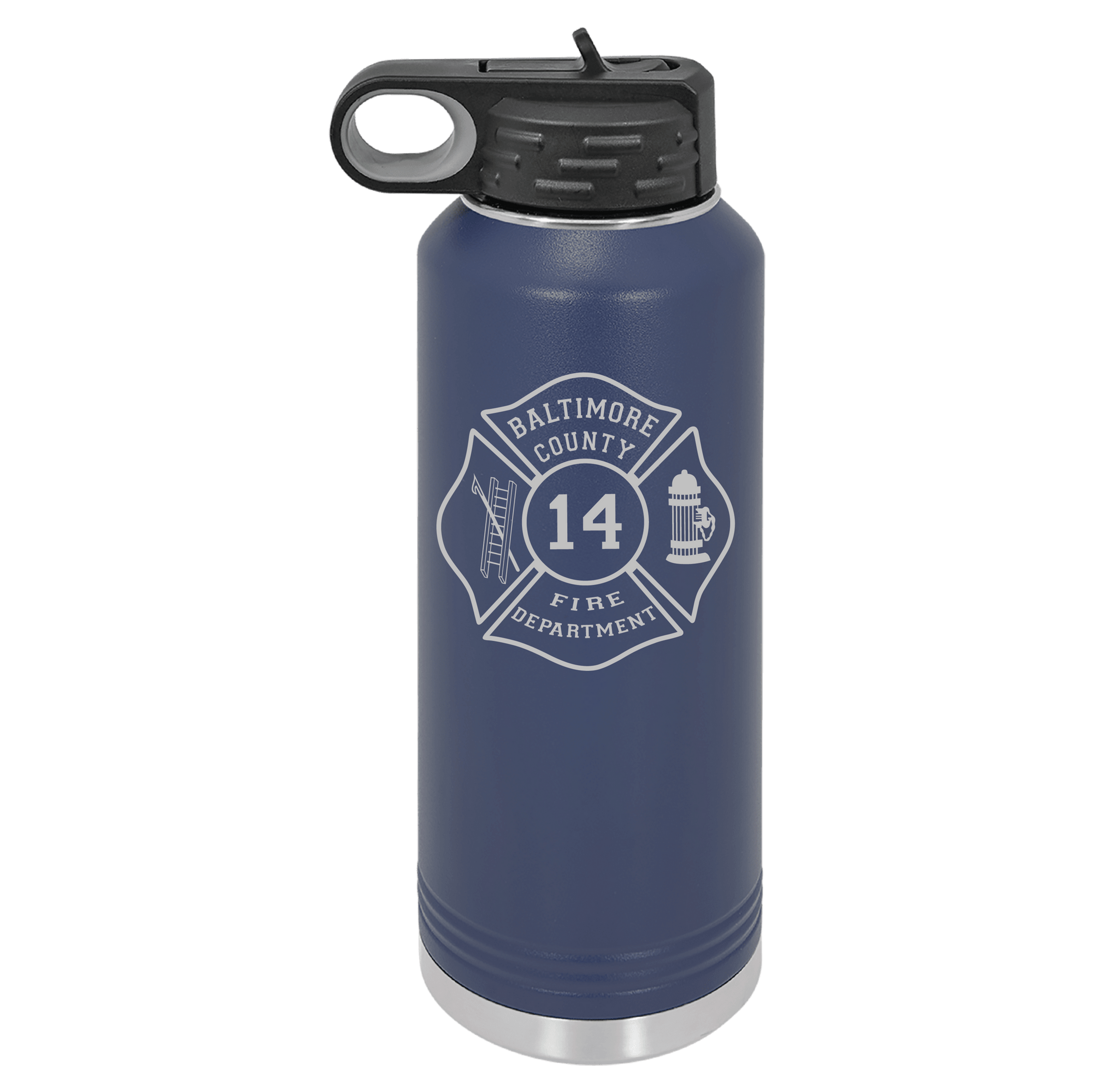 S14 BCoFD Polar Laser Engraved 40oz Water Bottle (L)