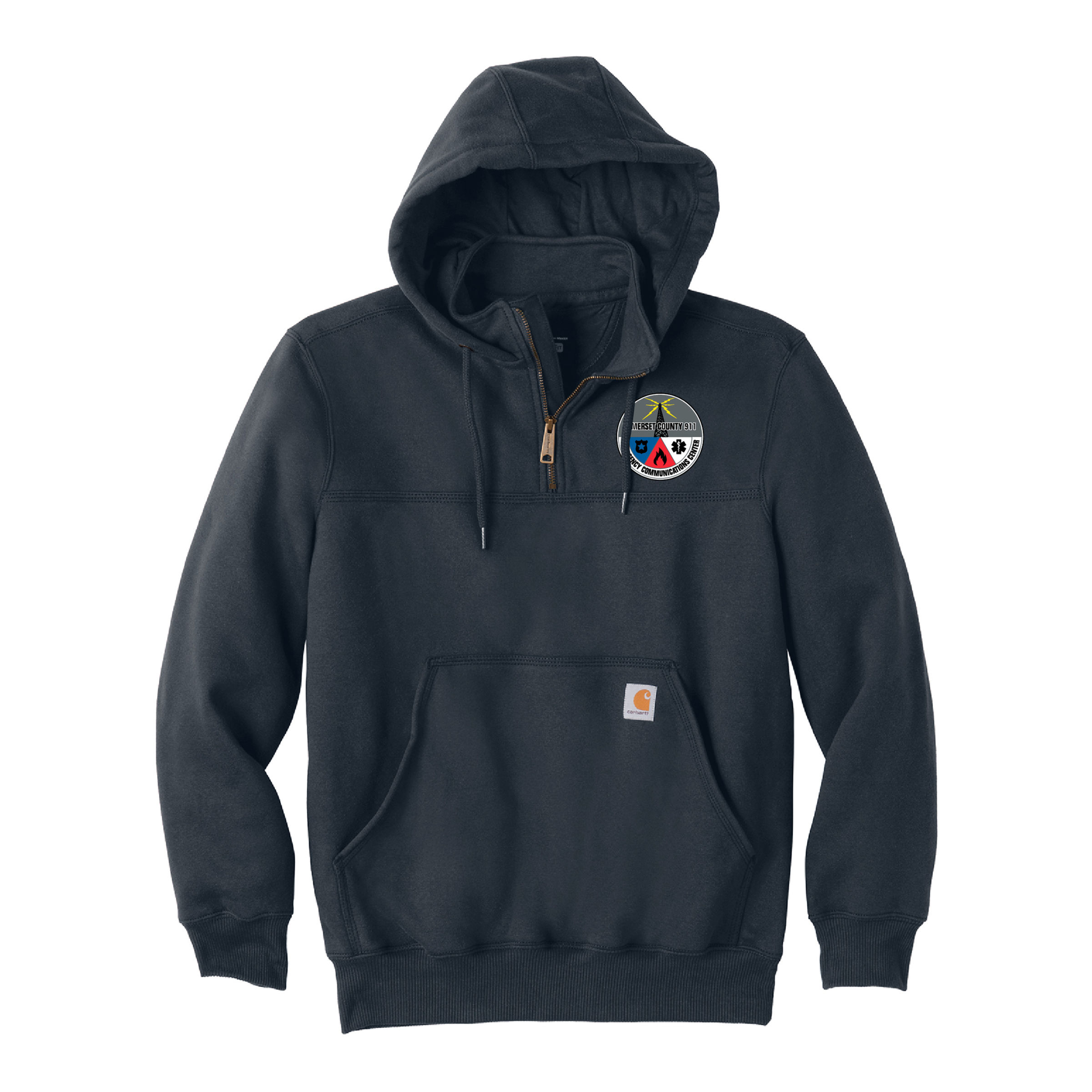 Somerset 911 Carhartt ® Rain Defender  Heavyweight Hooded 1/4 Zip (E)
