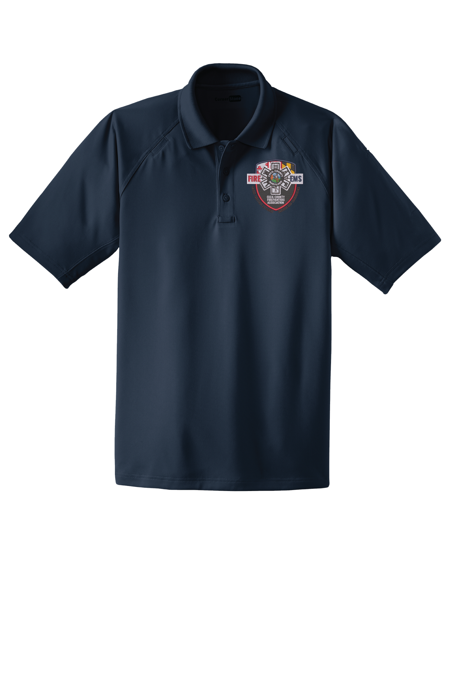 CCFA Cornerstone Tach SS Polo (E)