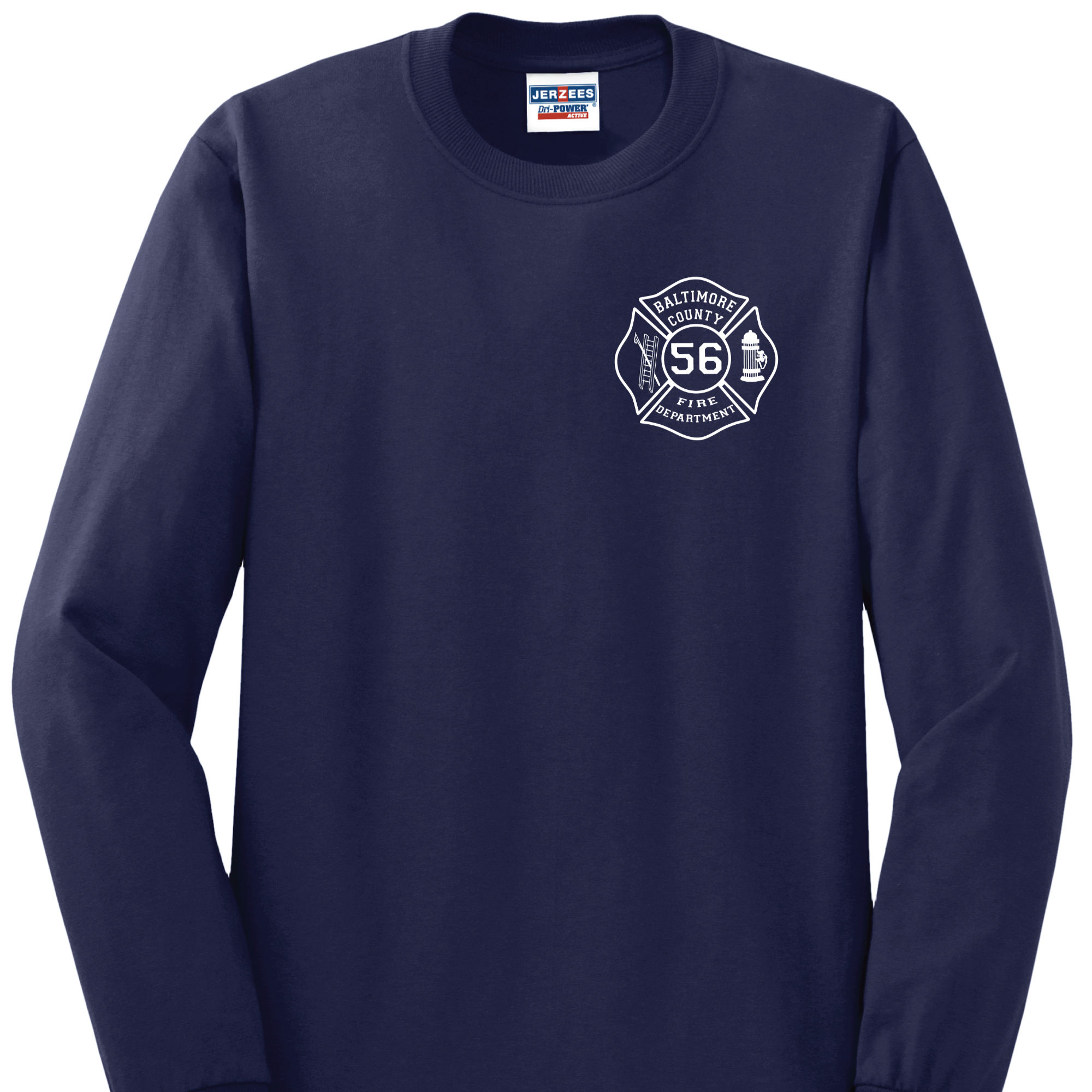 S56 BCoFD Jerzee Company Logo Long Sleeve T-Shirt (SP)