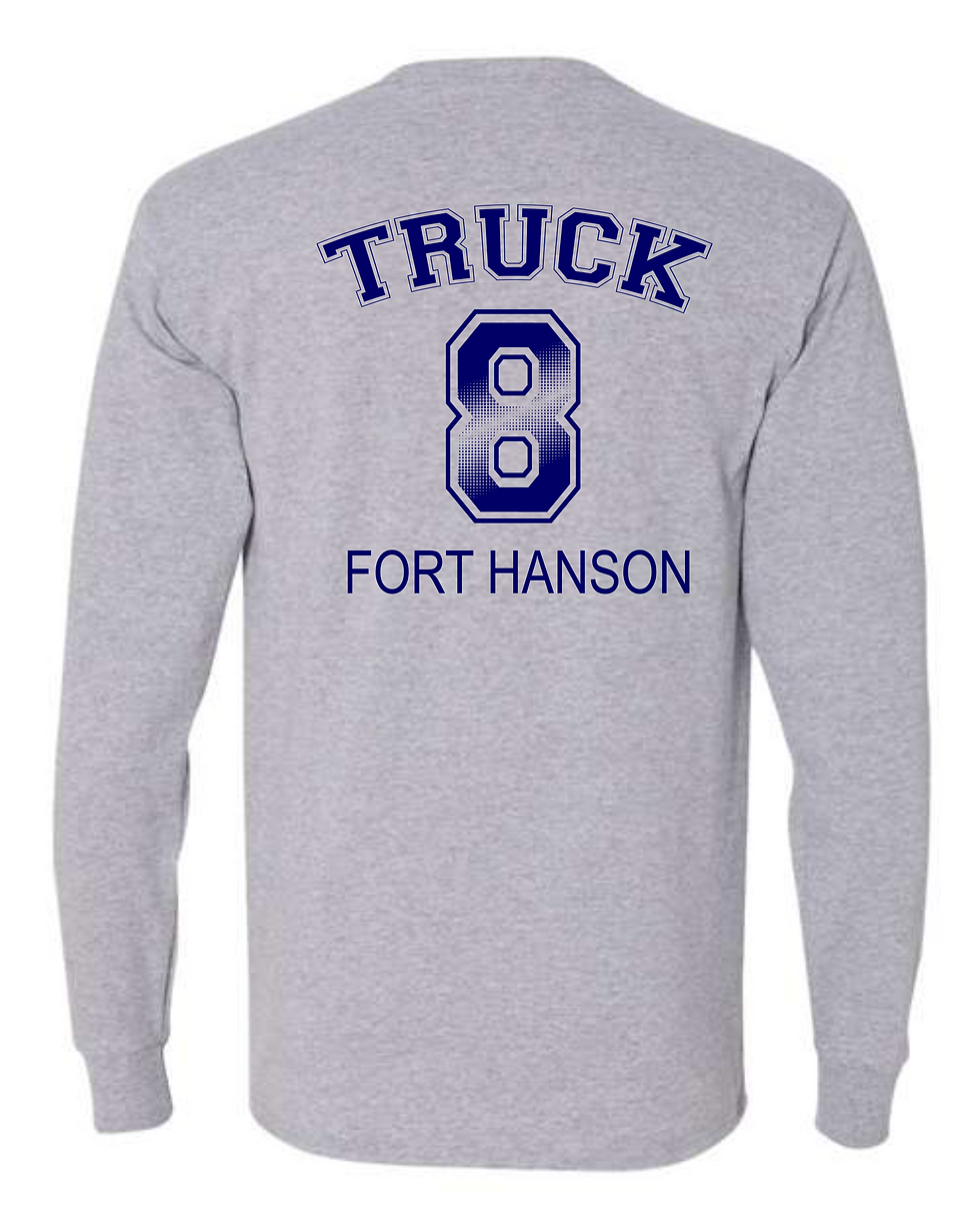 Thumbnail: Joppa Port & Company Truck 8 Long-Sleeve T-Shirt (DTG)