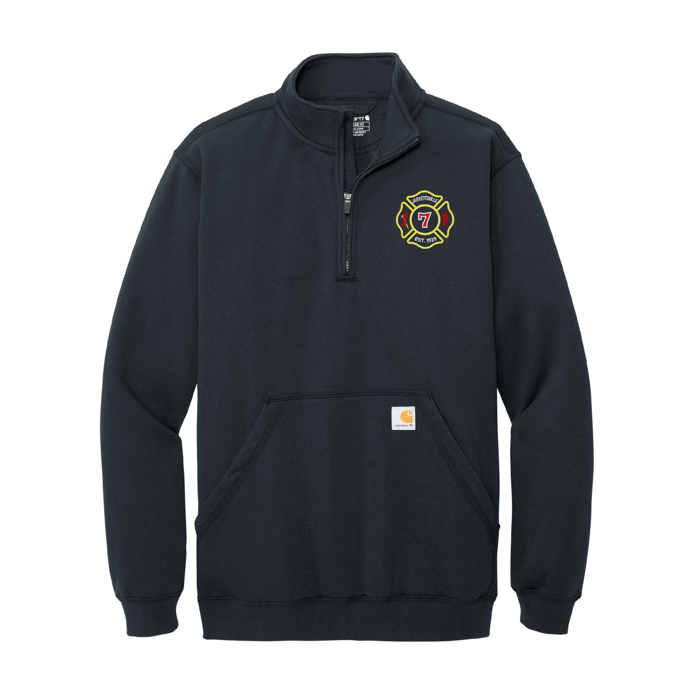 Jarrettsville VFC Carhartt 1/4 Zip without Hood (E)