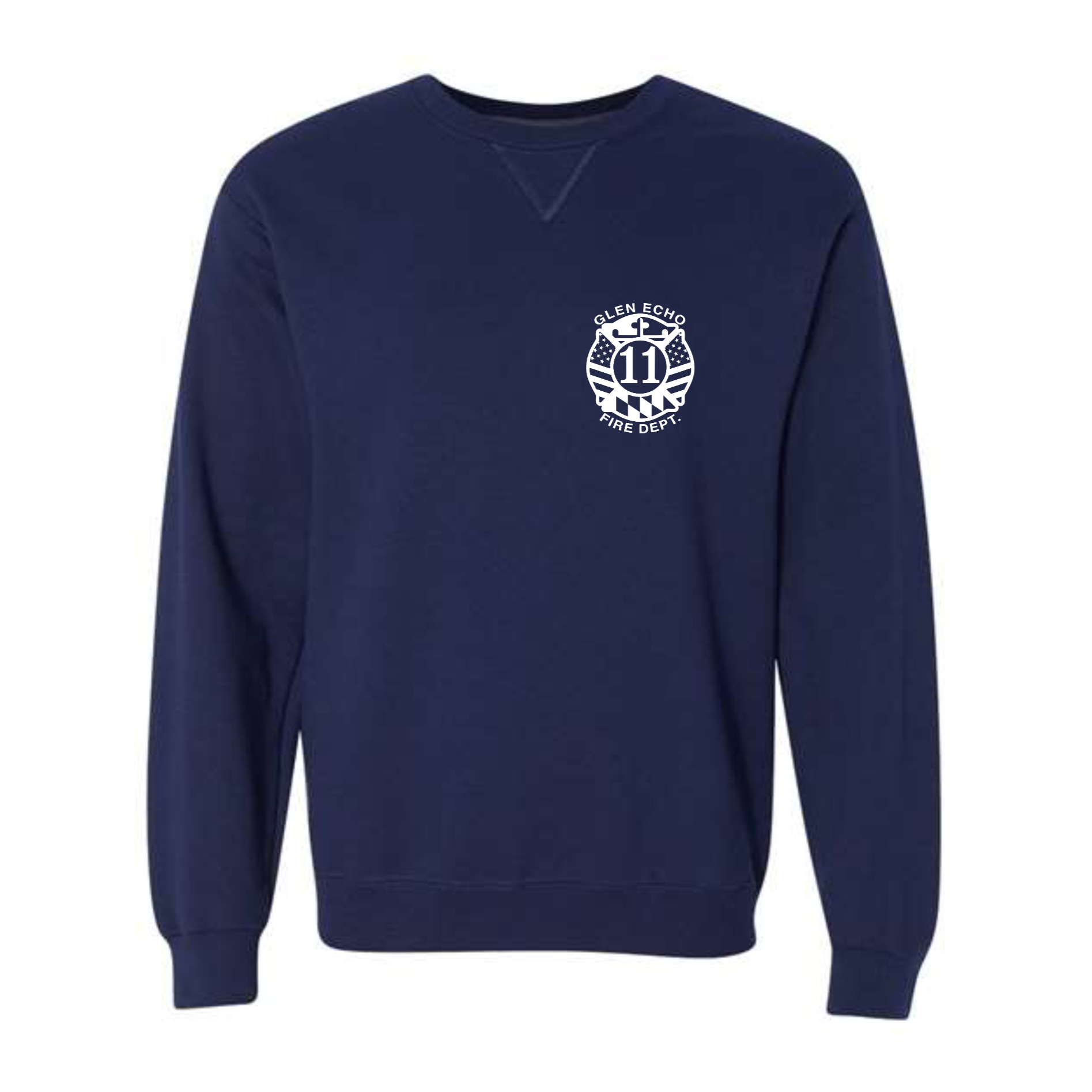 MoCo 11 Probie Port & Co™ Essential Fleece Crewneck Sweatshirt (DTG)