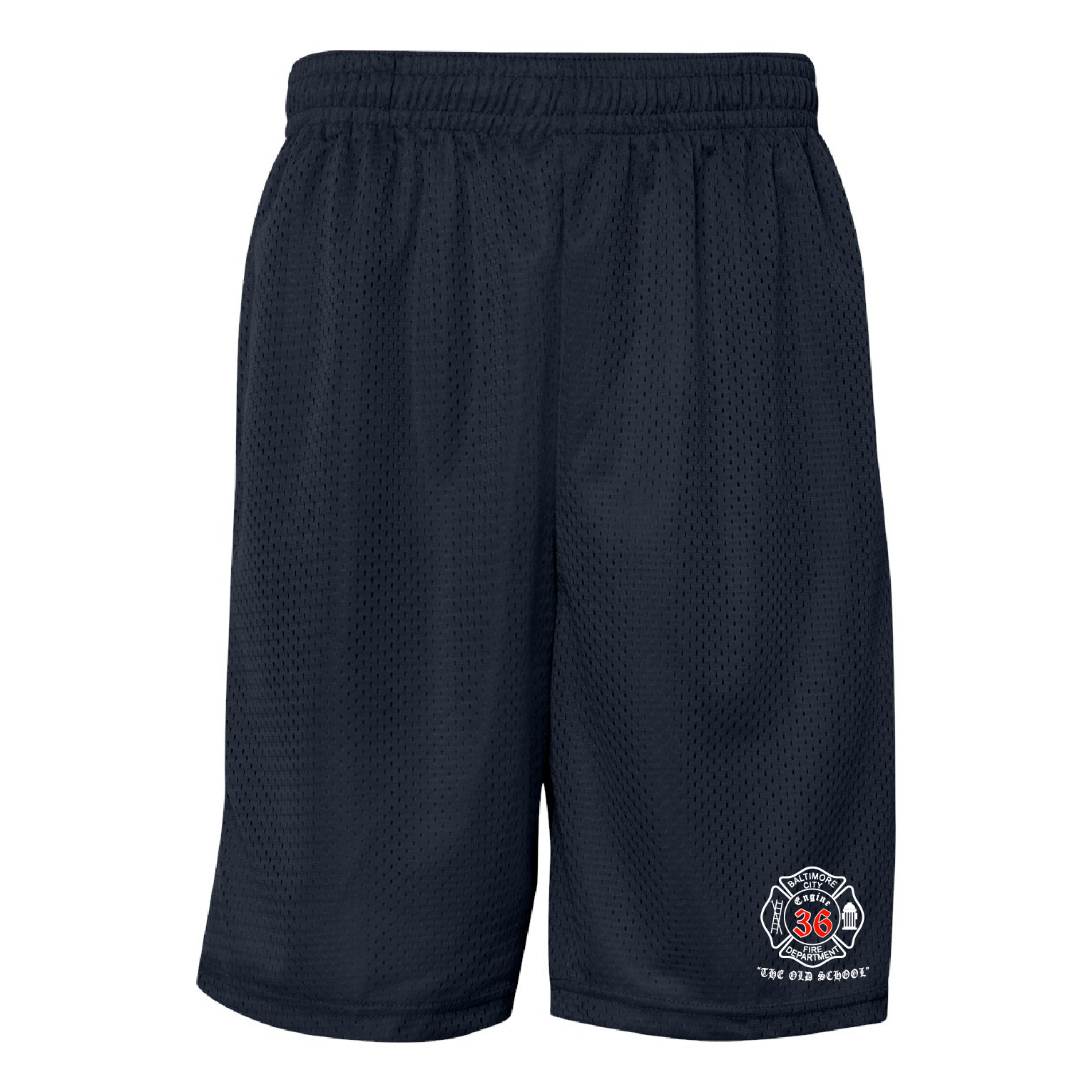 BCFD Eng36 Mesh Shorts BCFD Logo with Pockets (SP)