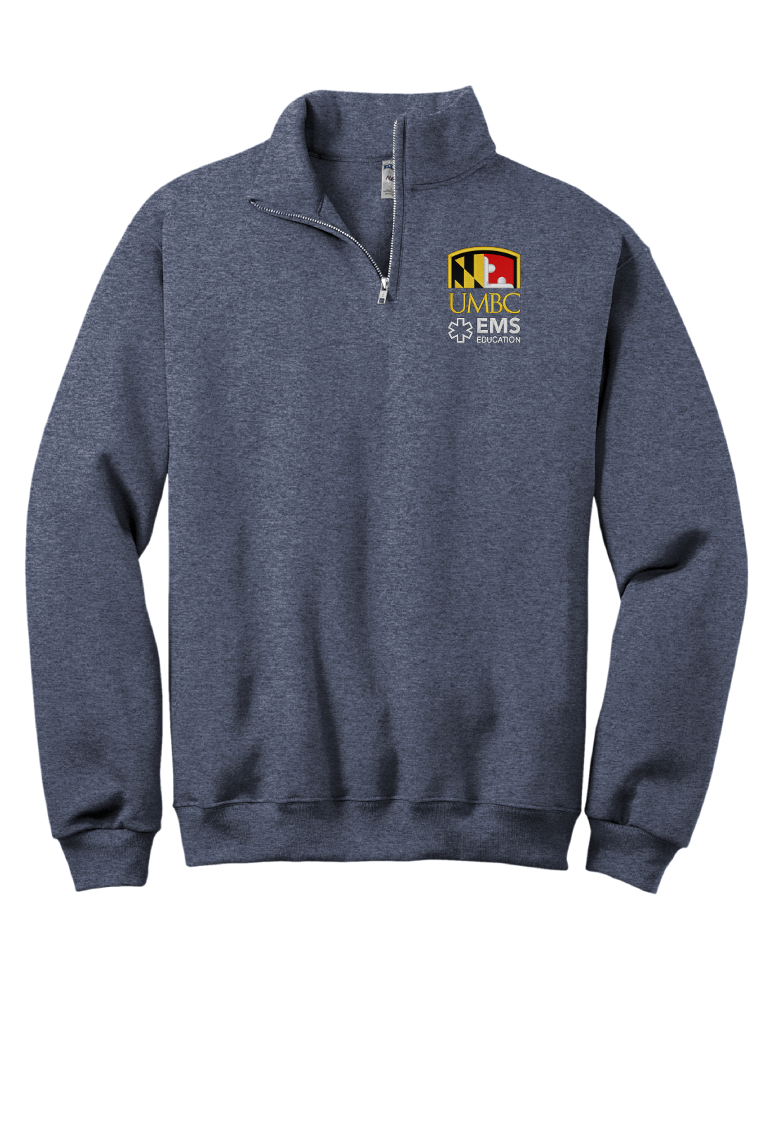 UMBC Jerzees® NuBlend® 1/4-Zip Cadet Collar Sweatshirt (E)