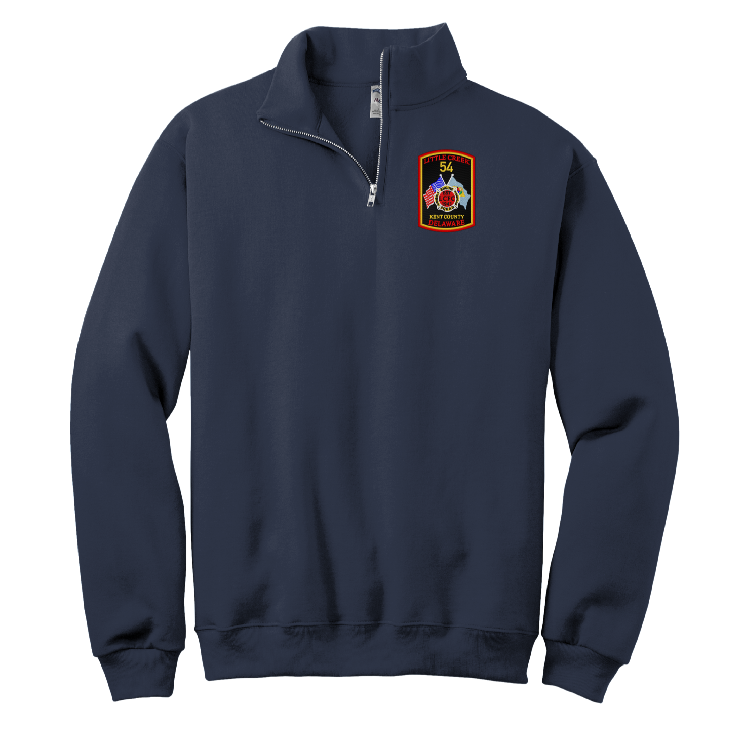 LC54 Jerzees® NuBlend® 1/4-Zip Cadet Collar Sweatshirt (E)