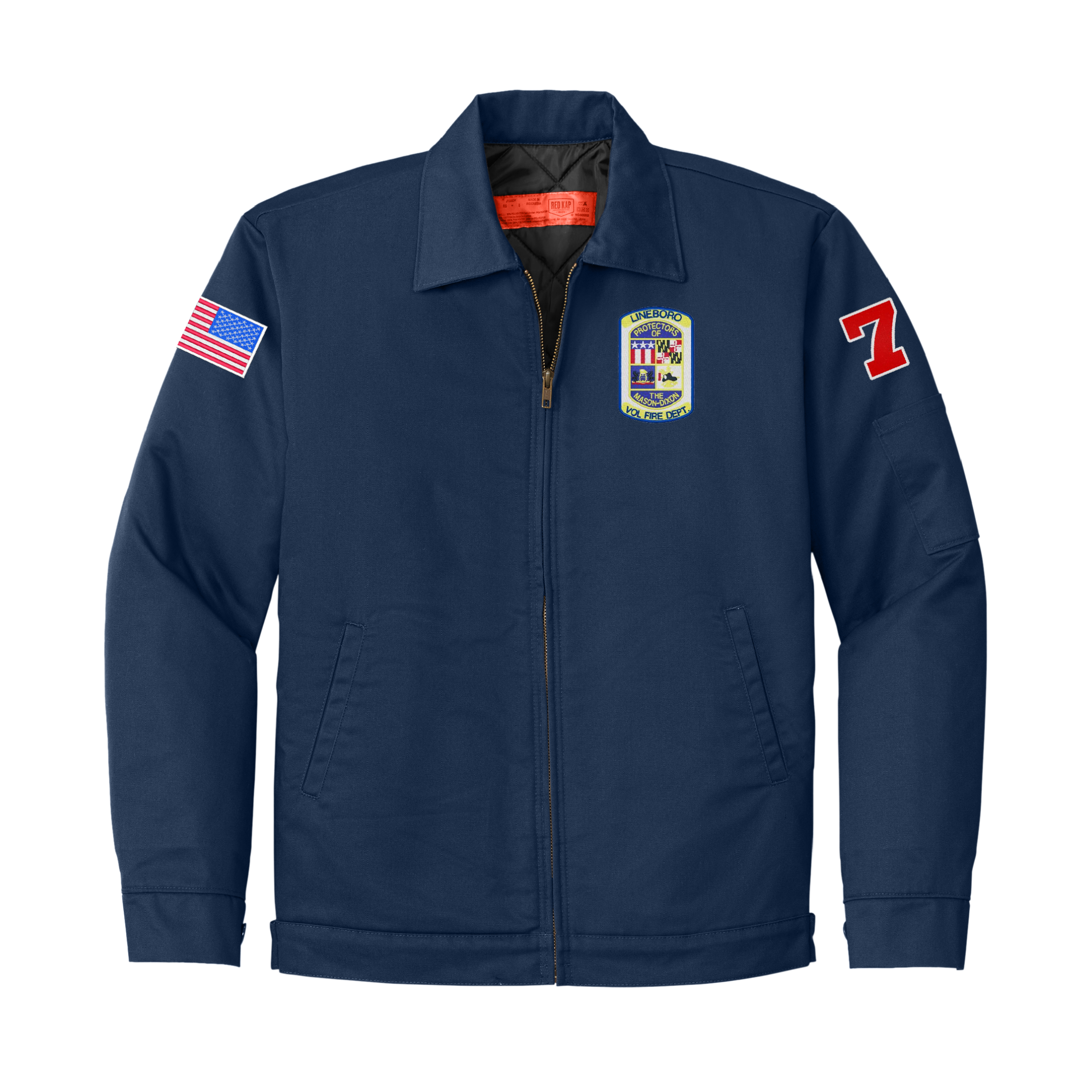 Lineboro VFD Red Kap® Slash Pocket Jacket (E)
