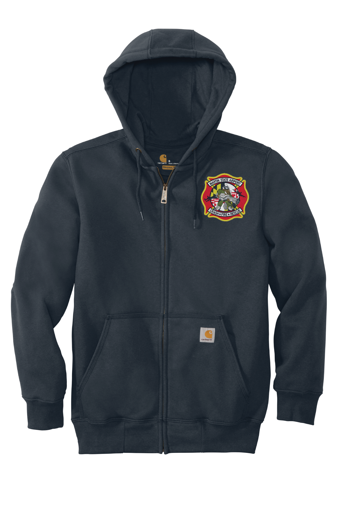 ANG175 Carhartt  Full Zip w/Hood Jobshirt (E)