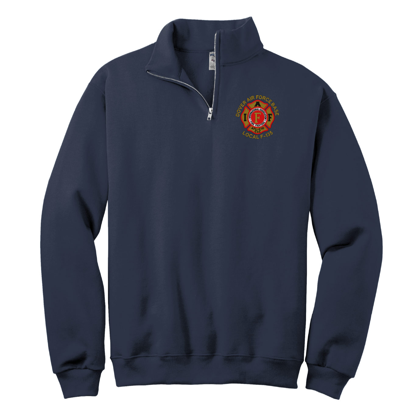 DAFB Jerzees® NuBlend® 1/4-Zip Cadet Collar Sweatshirt (E)