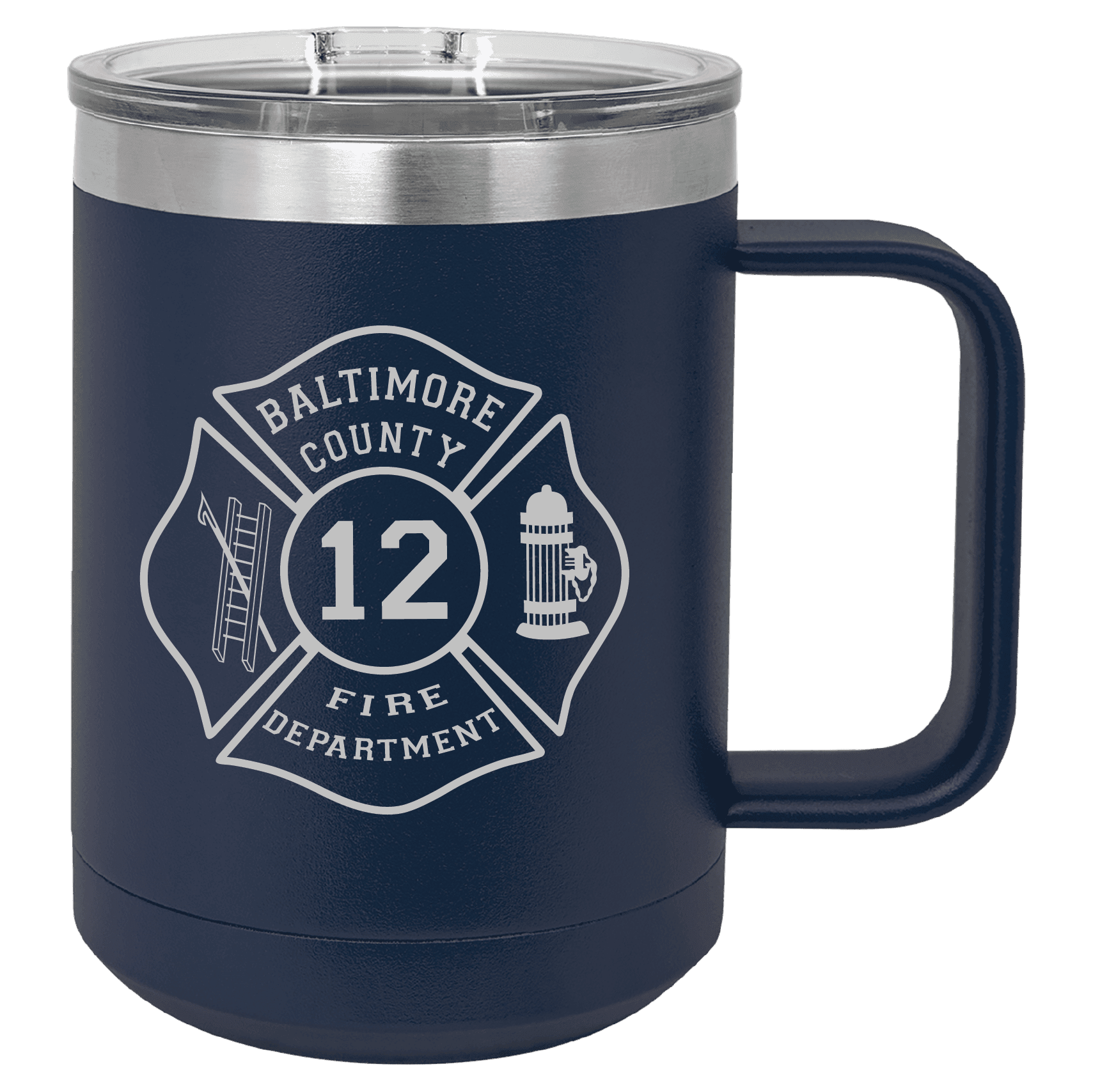 S12 BCoFD Polar Laser Engraved 15oz Mug with Lid (L)