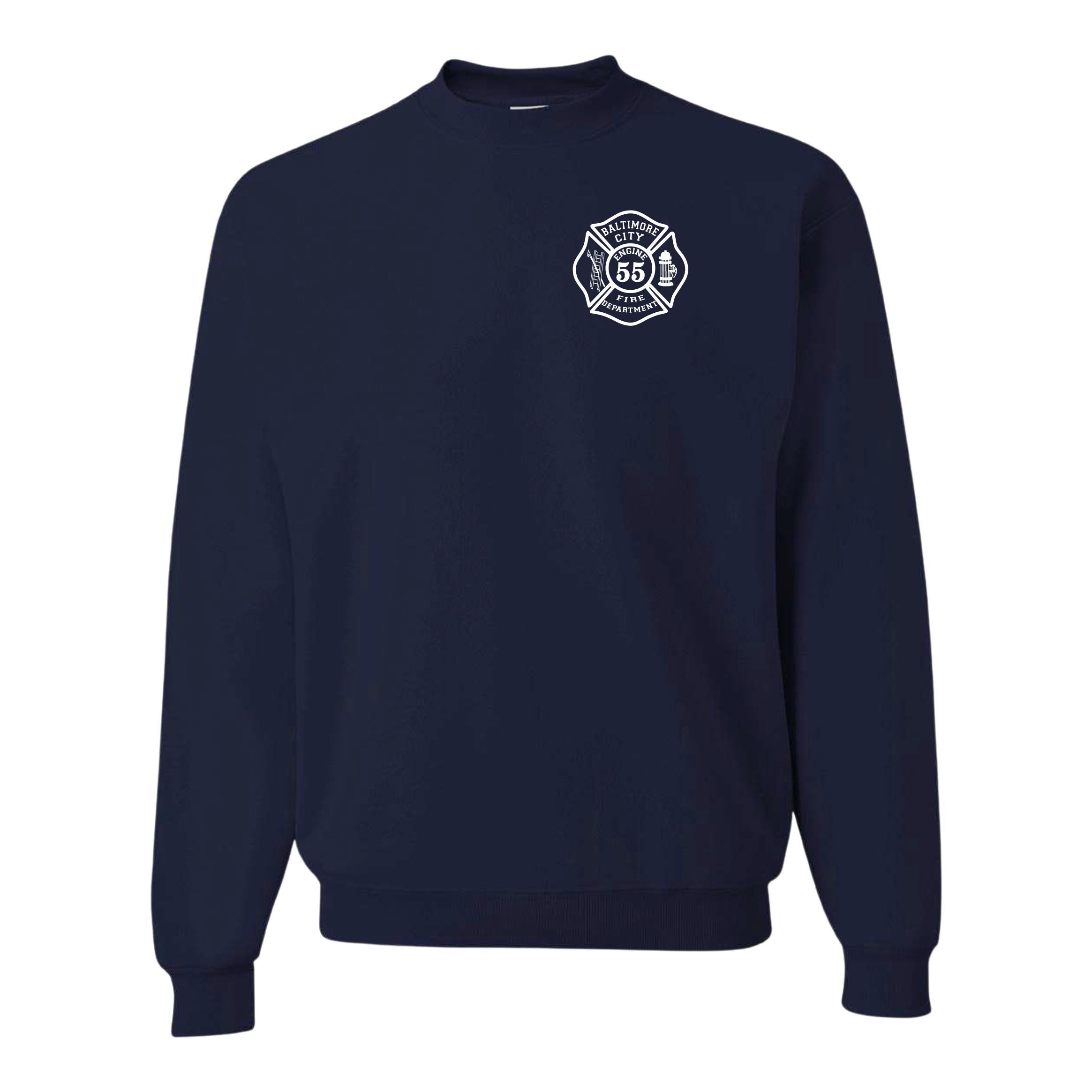BCFD PT Jerzees® NuBlend® Crewneck Sweatshirt (SP)