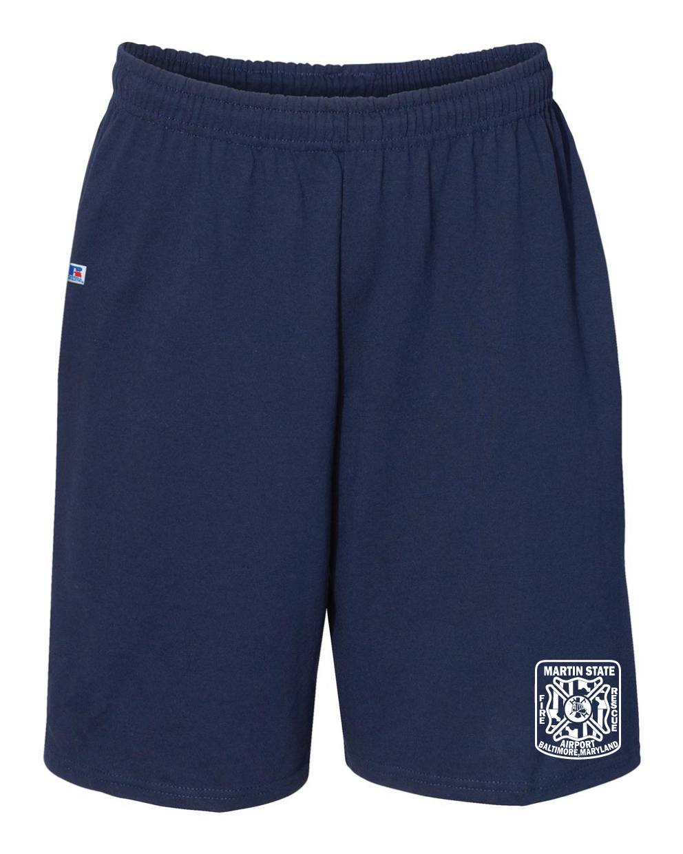 ANG175 Russell Athletic - Men's Cotton Classic Jersey Shorts with Pockets (SP)