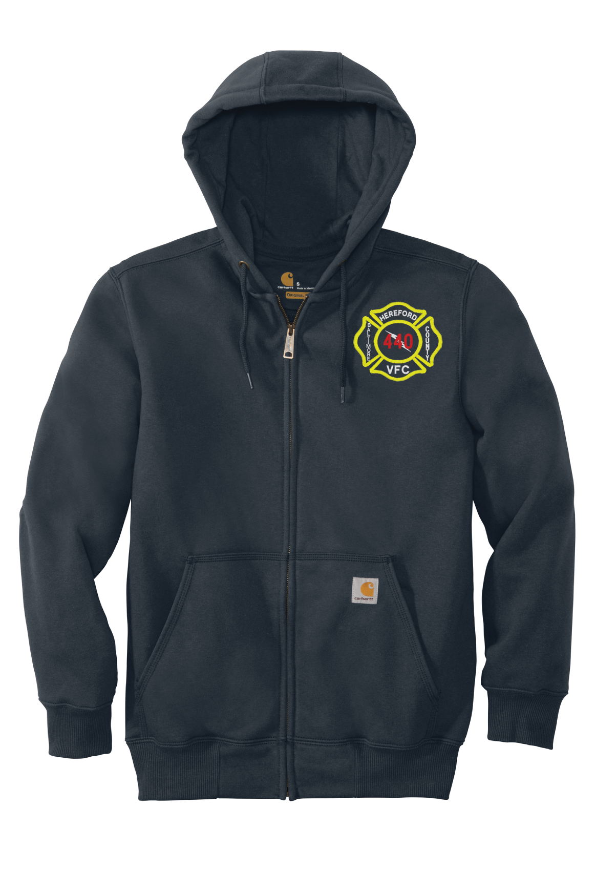 Hereford Fire Carhartt Full Zip w/Hood (E)