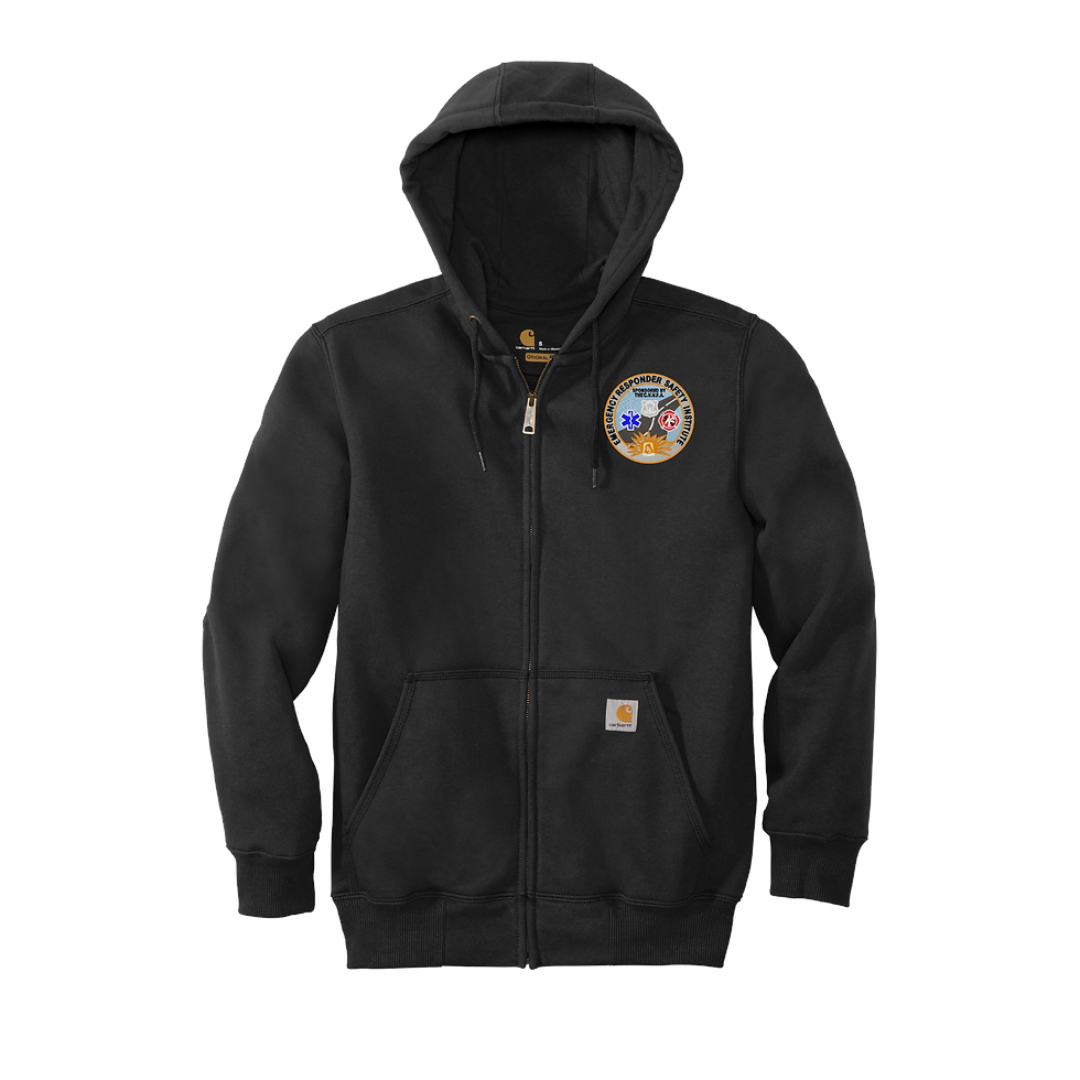 Thumbnail: CVVFA Carhartt® Rain Defender® Heavyweight Full-Zip Hooded Sweatshirt (E)
