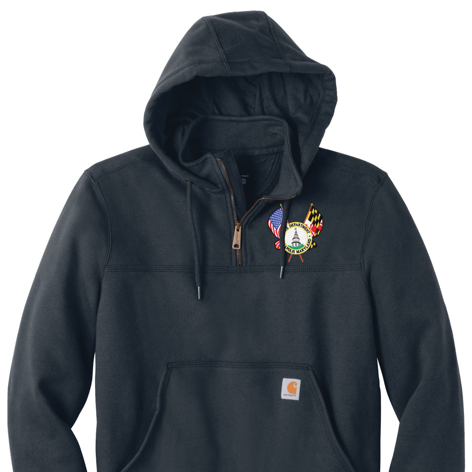 Annapolis TAS 38/39 Carhartt 1/4 zip Hoodie (E)