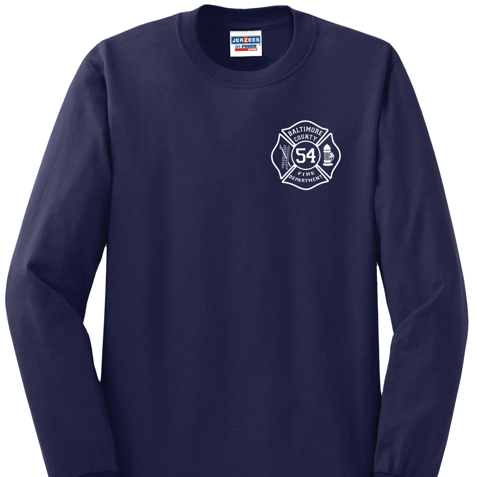 S54 BCoFD Jerzee Company Logo Long Sleeve T-Shirt (SP)
