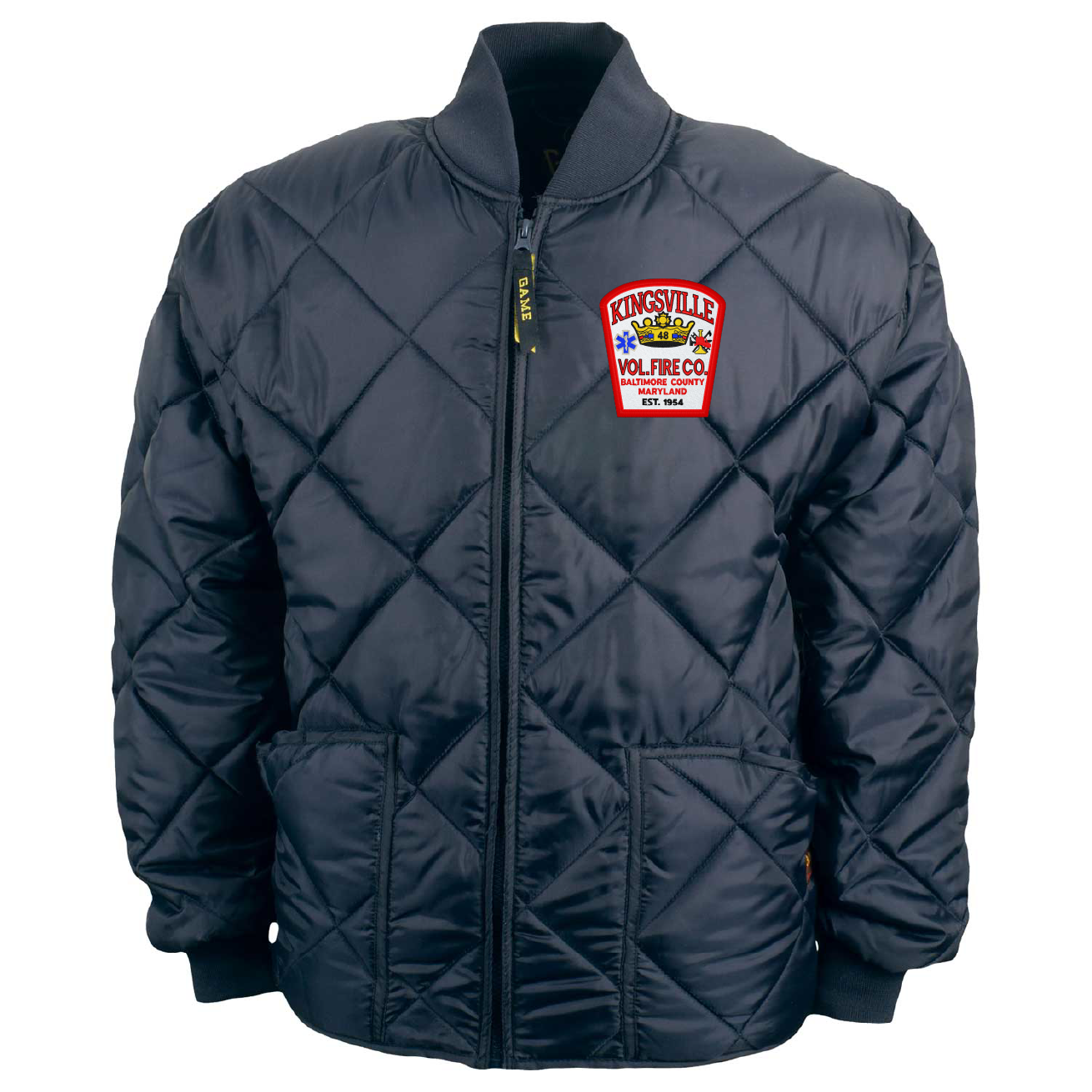 K48 Game Diamond Quilt Jacket (E)