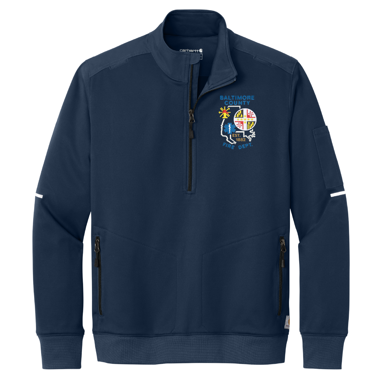 BCoFD Carhartt® FLD & RSCU 1/2-Zip Mid-Layer (E)