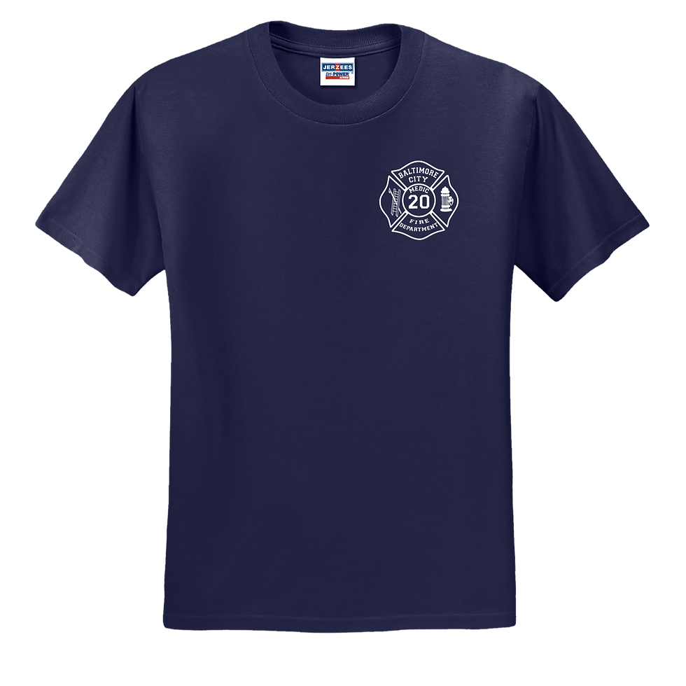 Thumbnail: BCFD Bayview Jerzees® Dri-Power® 50/50 Cotton/Poly T-Shirt (SP)