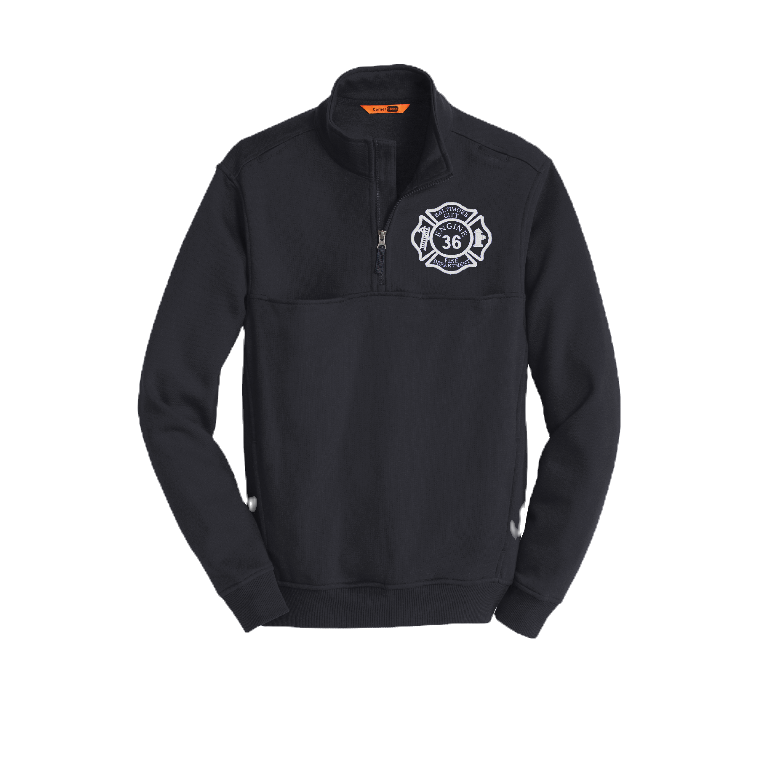 BCFD Eng36 Cornerstone 1/4 Zip (E/SP)