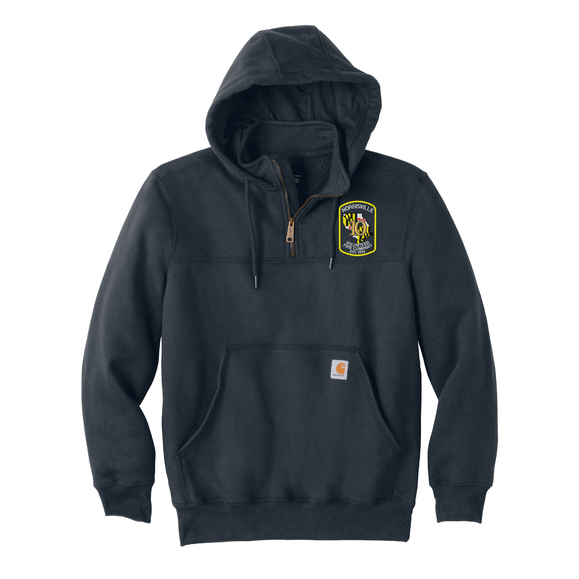 NV10 Carhartt Rain Defender 1/4 Zip w/Hood (E)