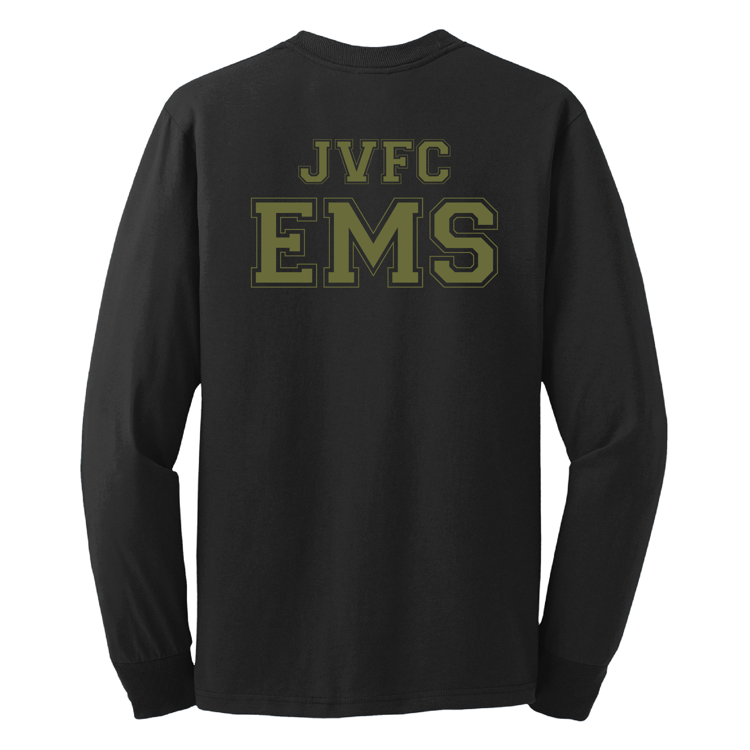 Jarrettsville VFC Jerzee Long Sleeve 'EMS' T-Shirt (SP)