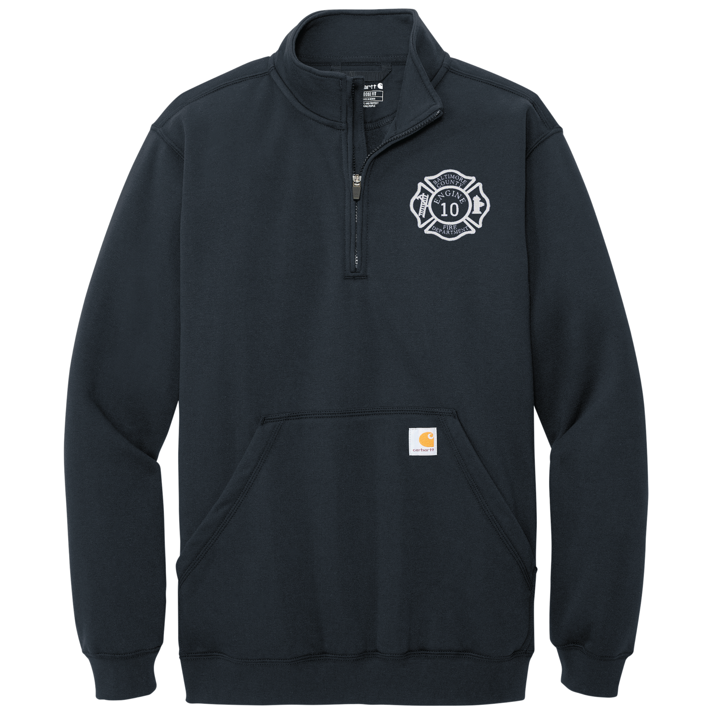 S10 BCoFD Carhartt® 1/4 Zip Job Shirt - No Hood (E)
