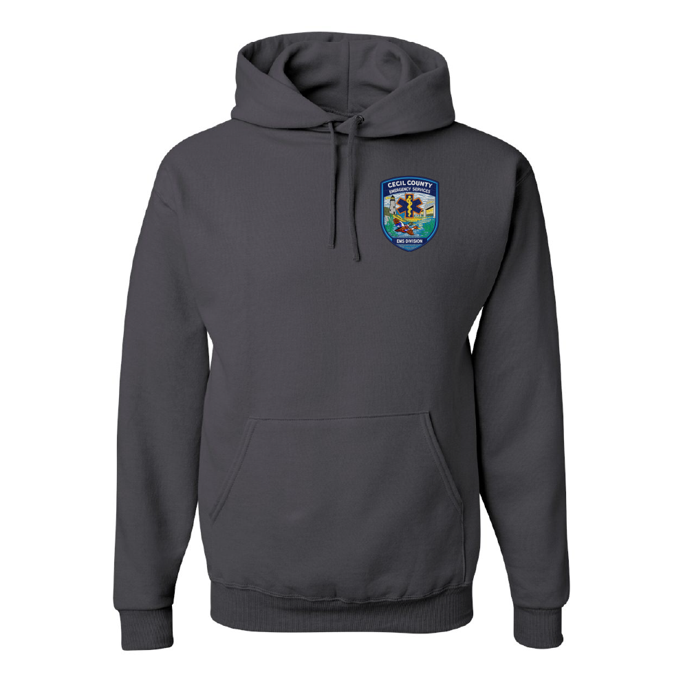 Cecil DES SV Jerzees Embroidered Hoodie (E)