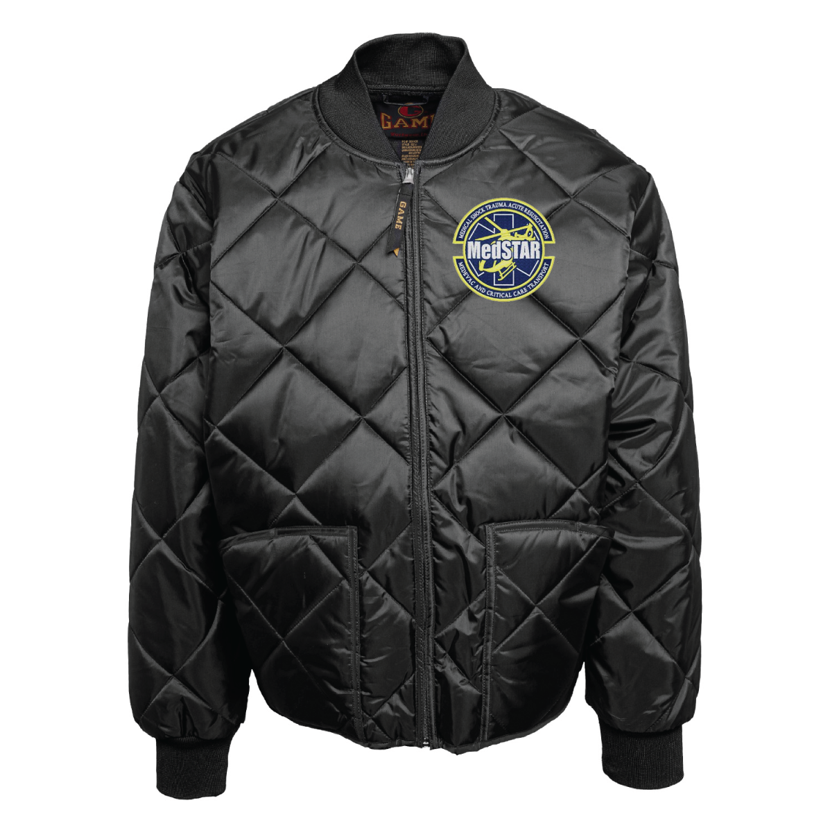 MedStar Game The Bravest Diamond-Quilt Jacket (E)