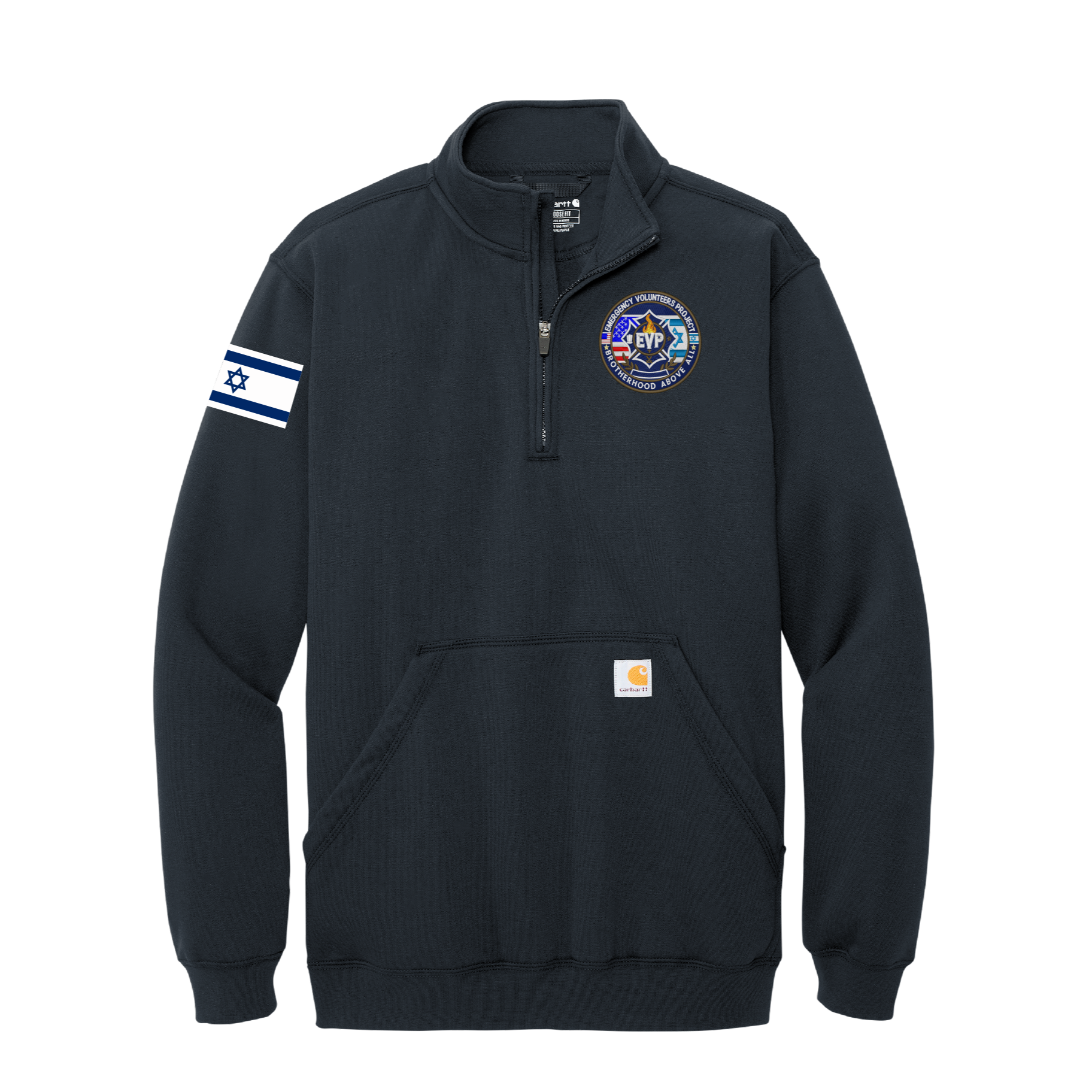 EVP Carhartt® Midweight 1/4-Zip Mock Neck Sweatshirt (E)