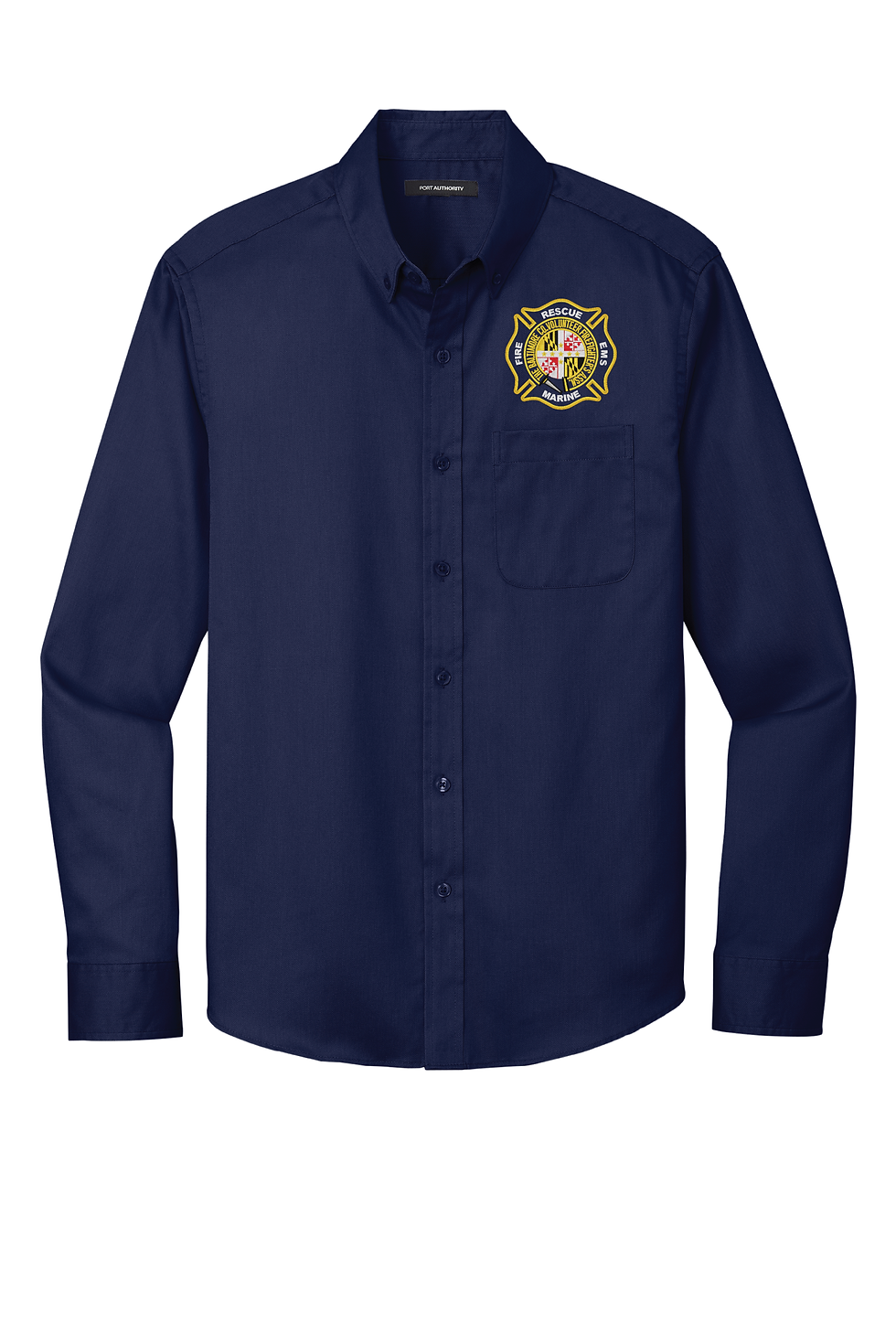 Thumbnail: G-BCVFA Port Authority® Long Sleeve SuperPro React™ Twill Shirt (E)