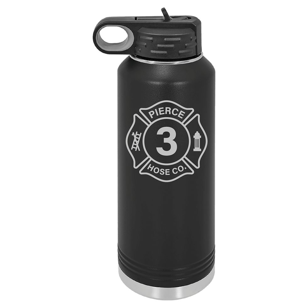 Thumbnail: CHP Polar Laser Engraved Insulated 40oz Water Bottle (L)
