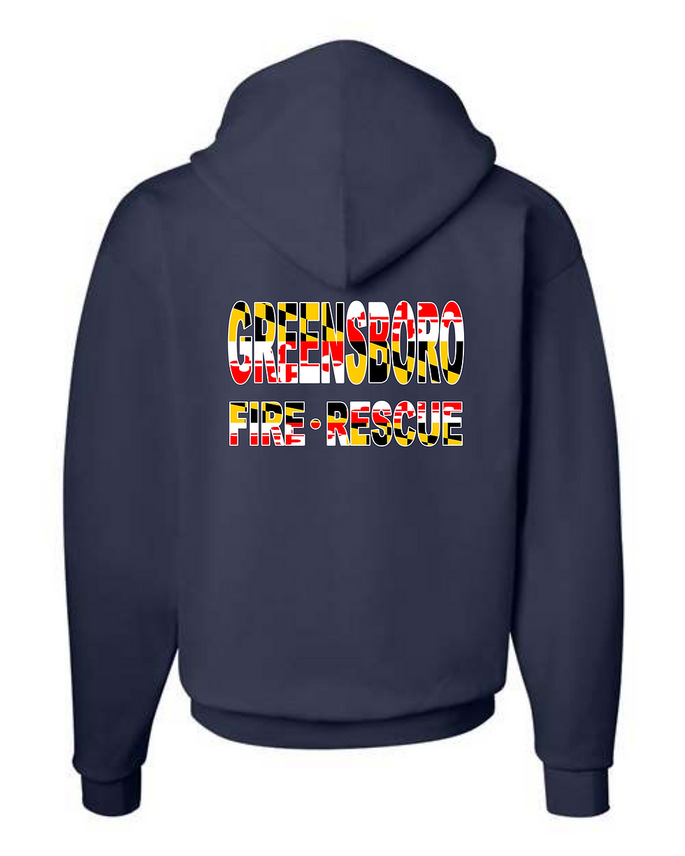 Thumbnail: Greensboro Jerzee Hoodie (DTG)