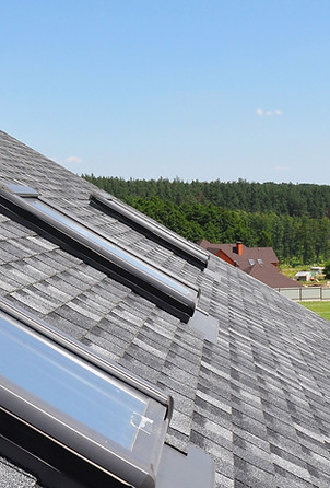 Roof With Skylights